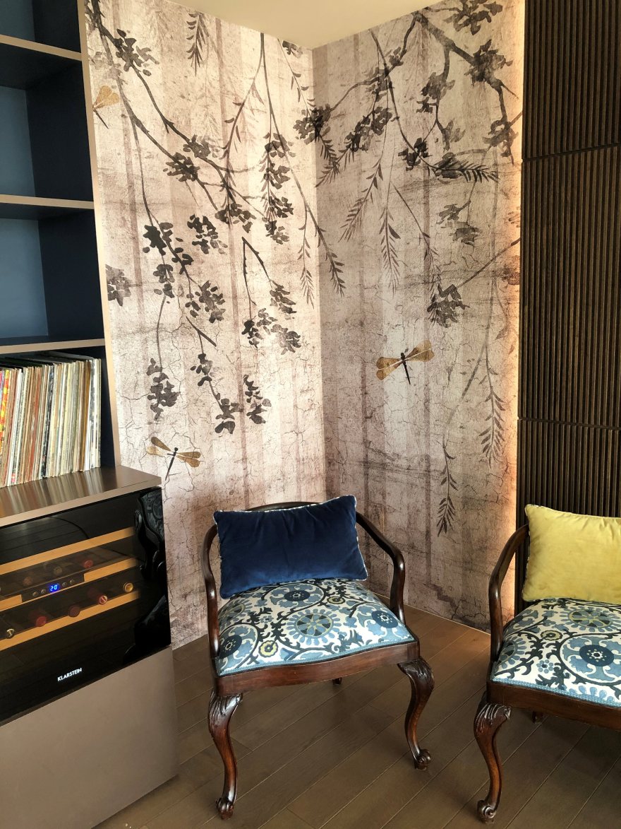 现代风格客厅设计,展现古典与时尚的完美融合-4