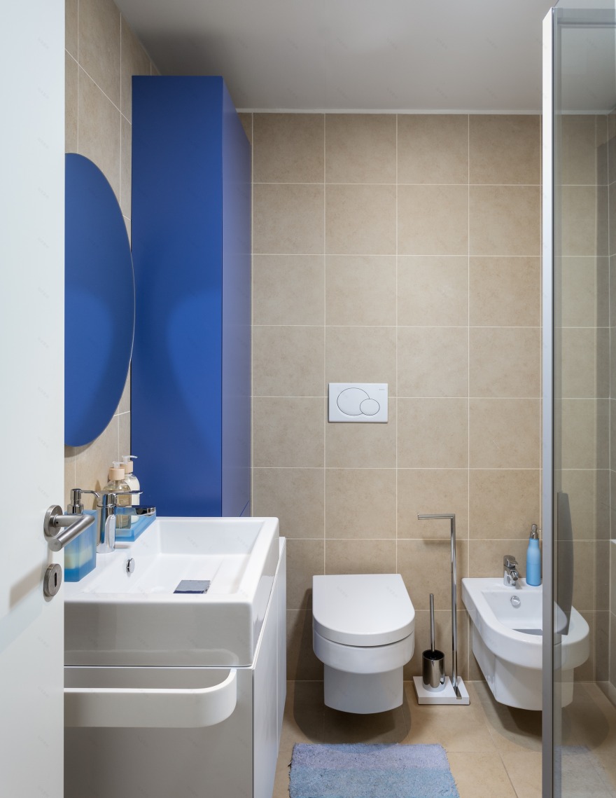 意大利灰色橡木别墅,打造一体化空间-10