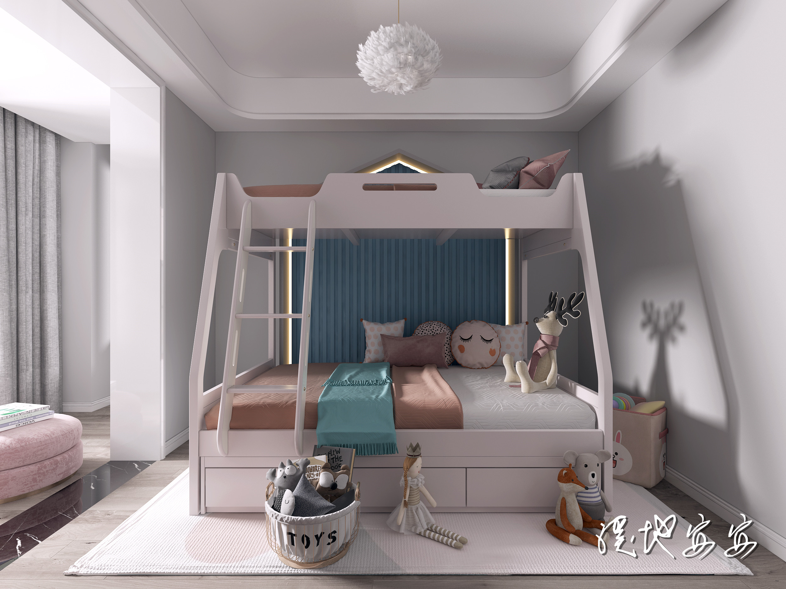 现代简约全房案例-0