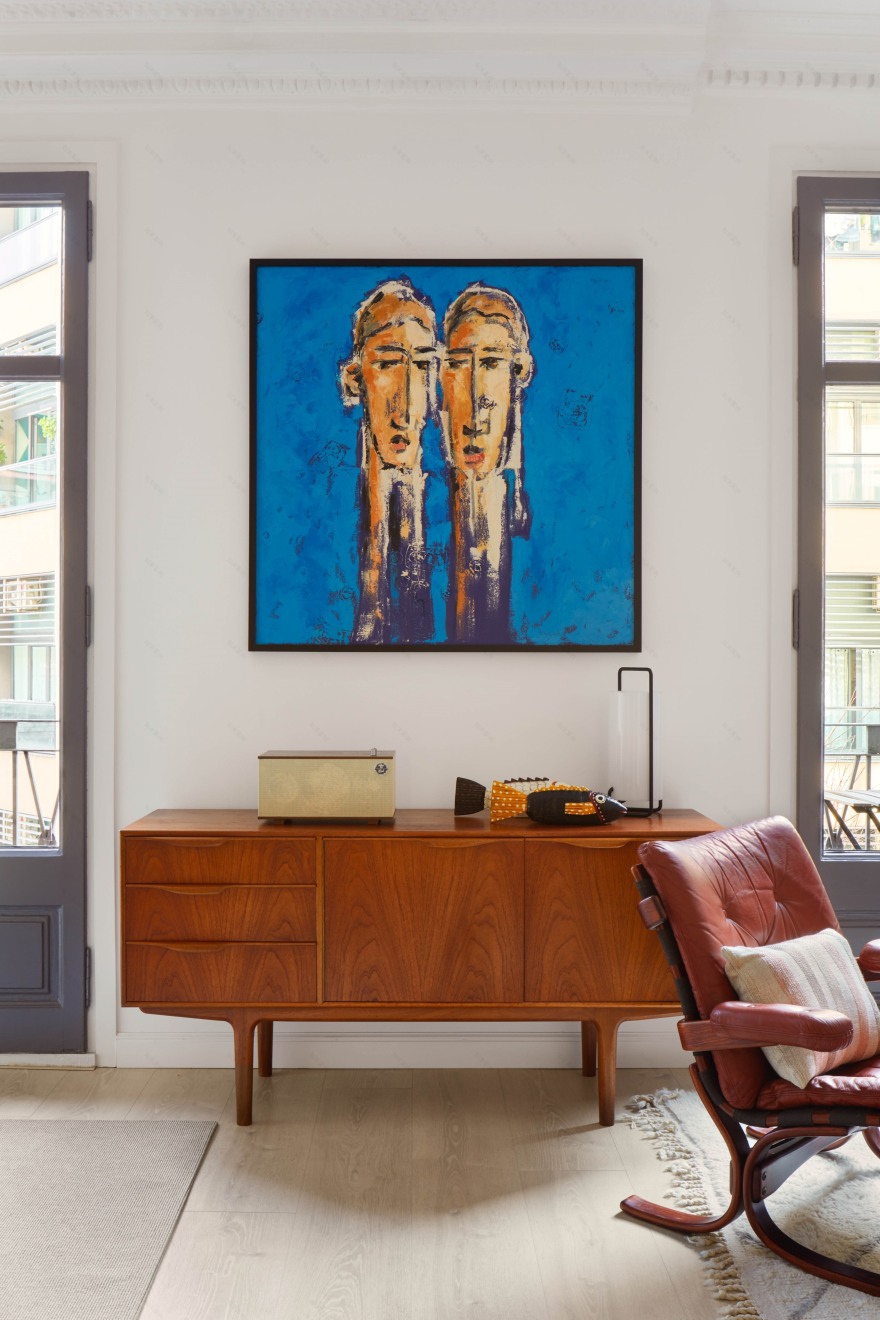 巴塞罗那圣安东尼公寓的混搭风设计丨西班牙巴塞罗那-7