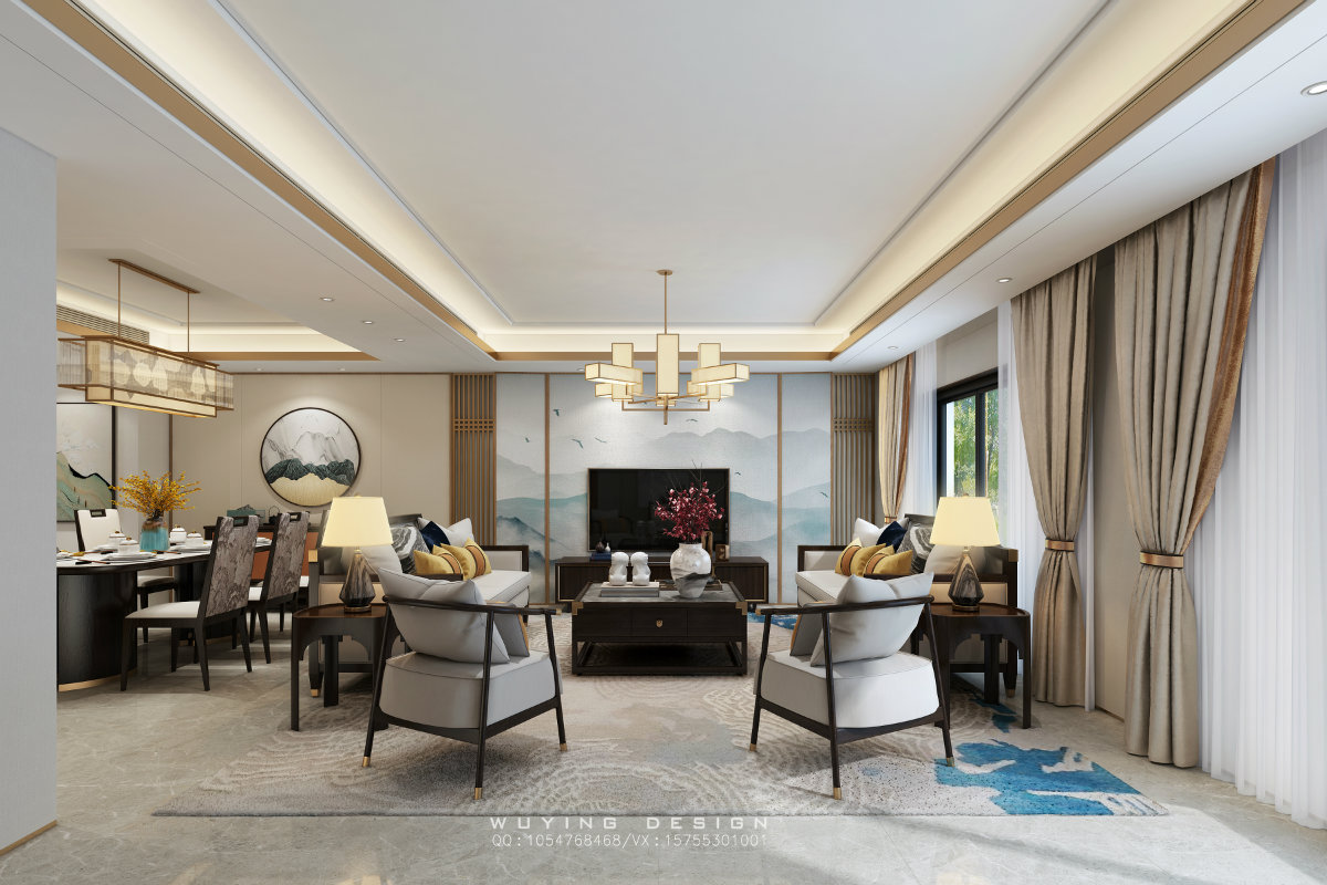 室内家装效果图展示丨中国芜湖丨芜湖無影设计表现-14