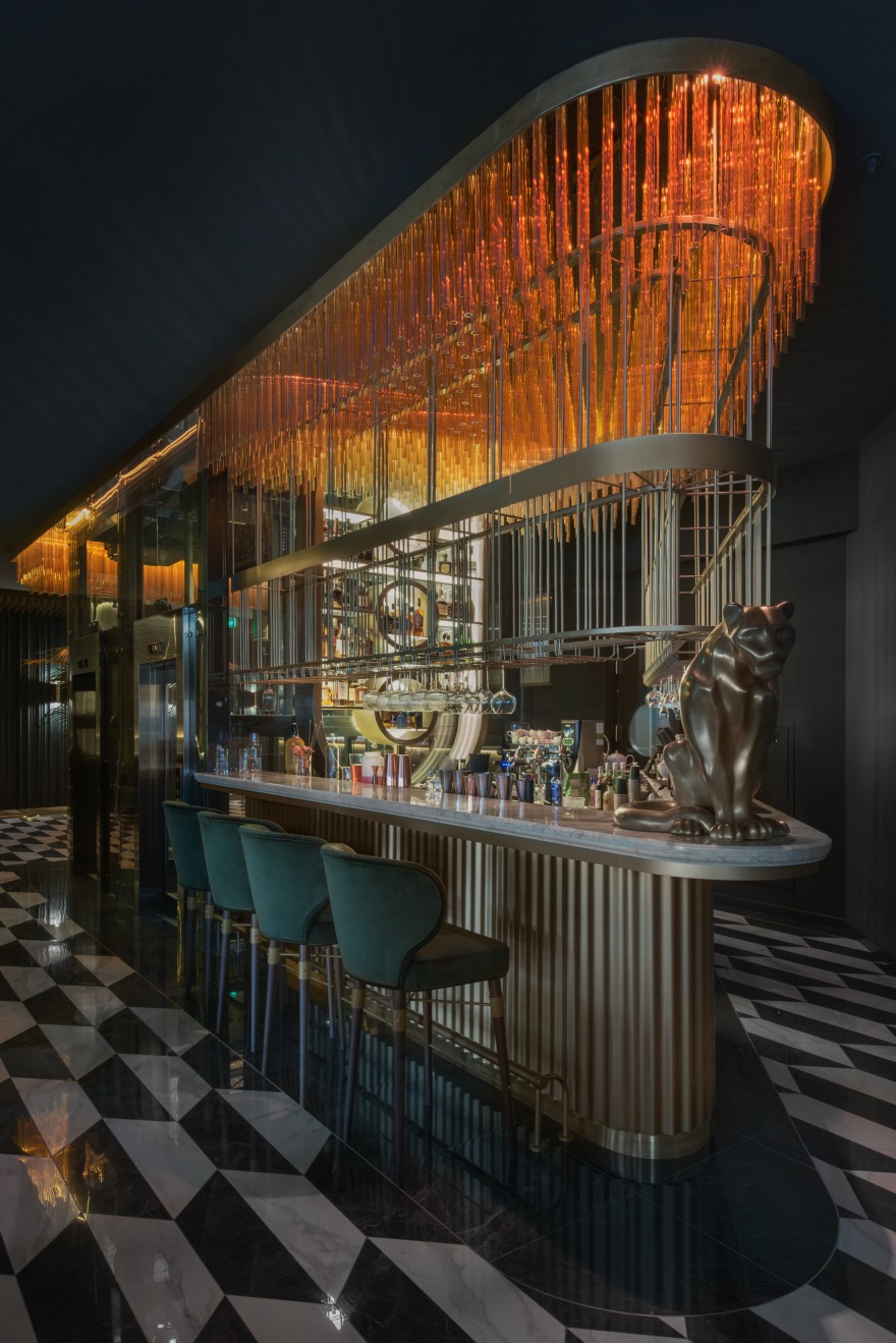 梦幻金碧 Gatsby 风格餐厅丨俄罗斯莫斯科丨ARCHPOINT bureau-20