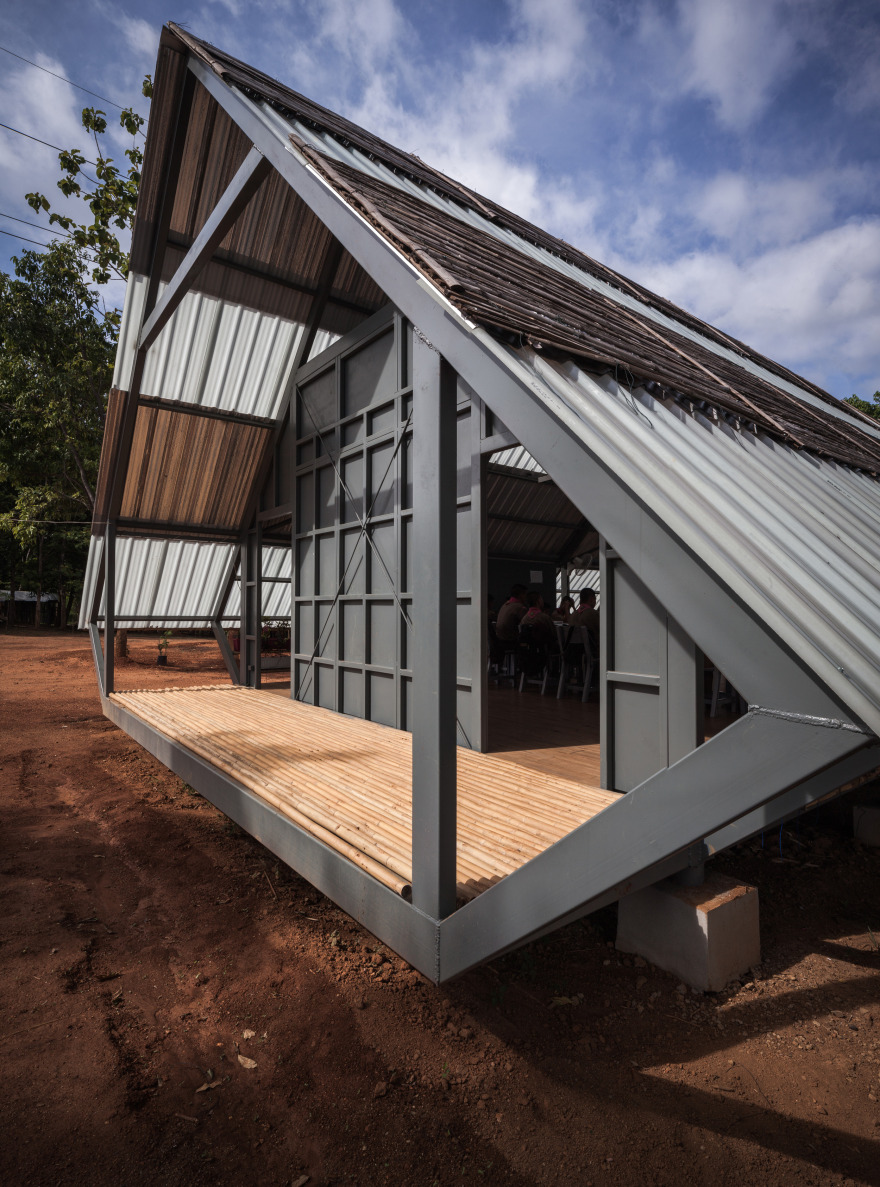 泰国震后重建的生态学校设计-11