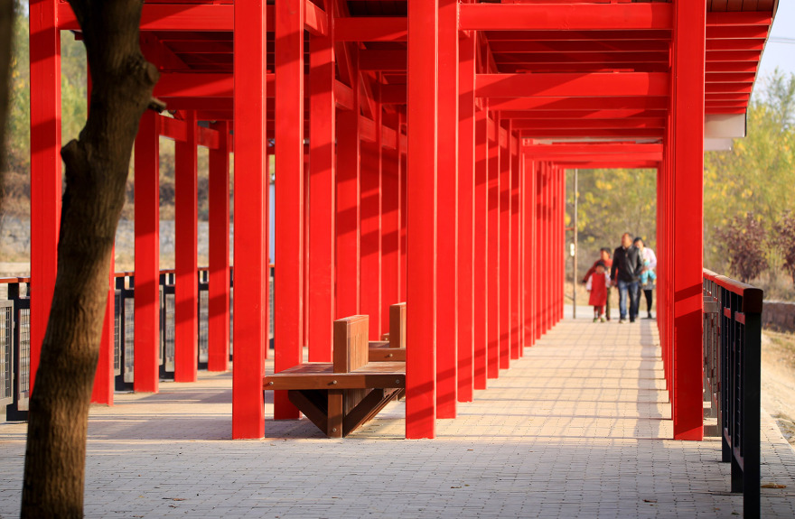 山头村凤凰山山门及舞台设计丨中国乡建院城乡共生工作室-41