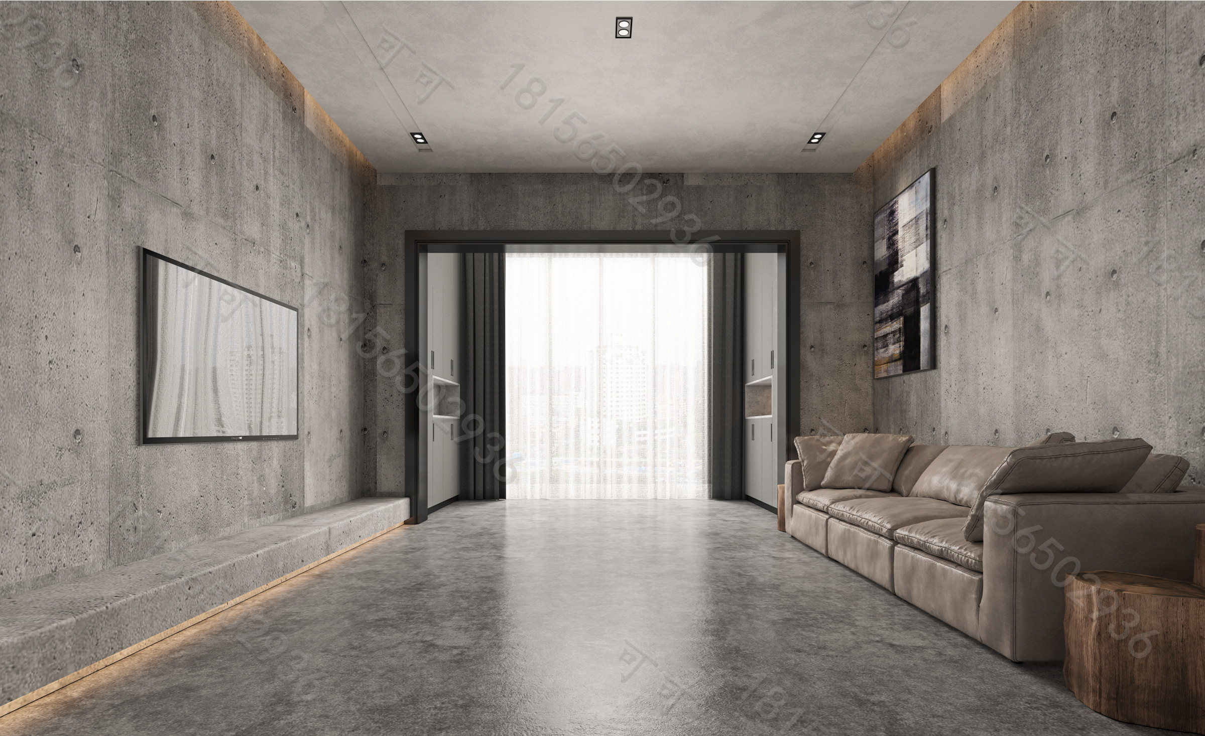 一个空间 两个方案-5