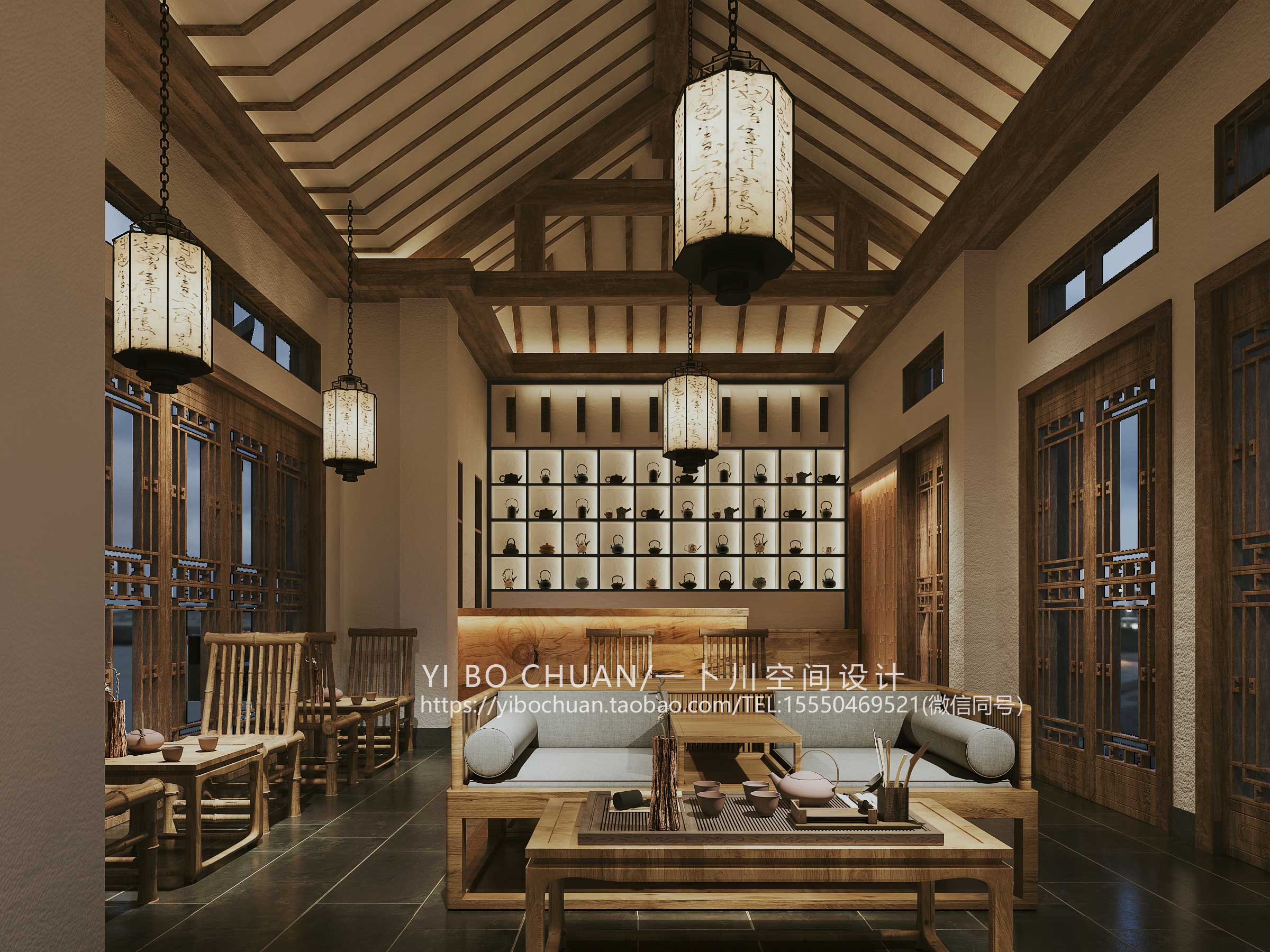 商业餐饮宴会空间-6