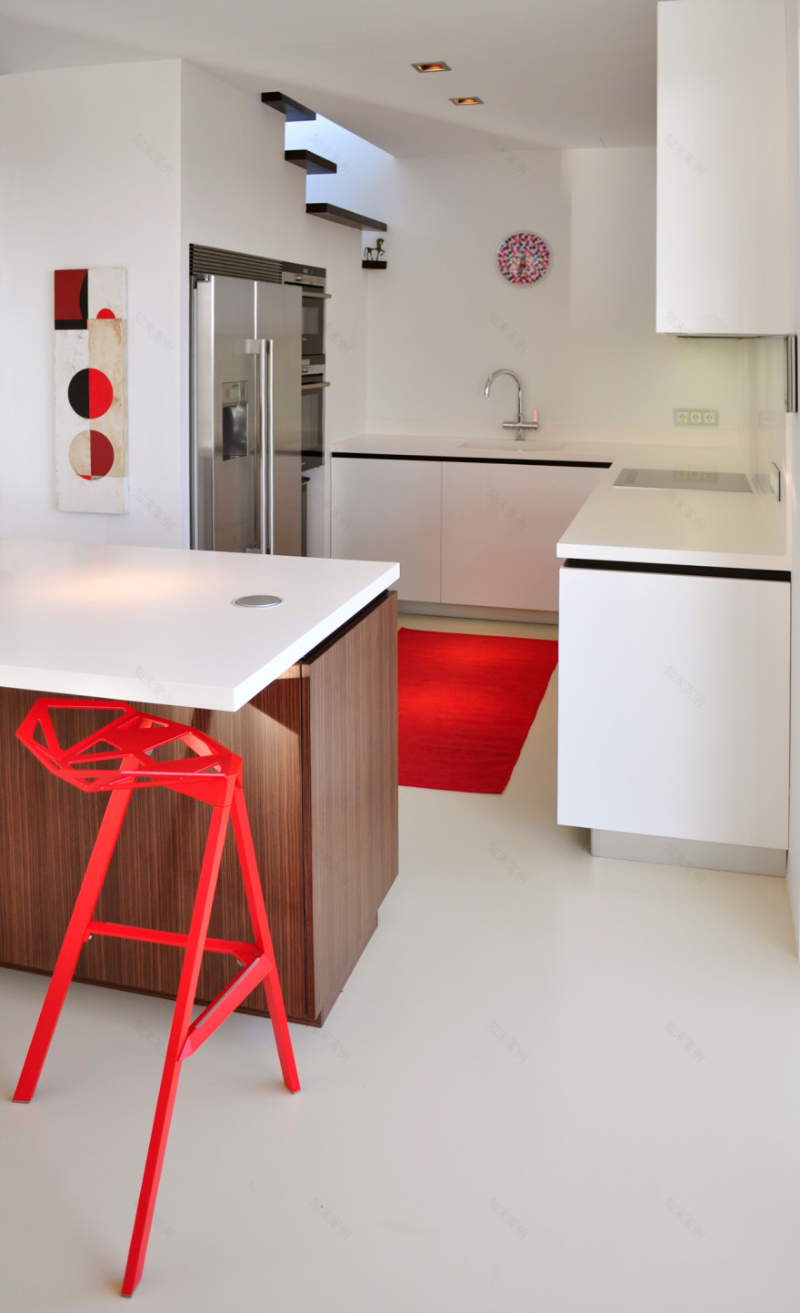 地中海风格的双层公寓设计-8