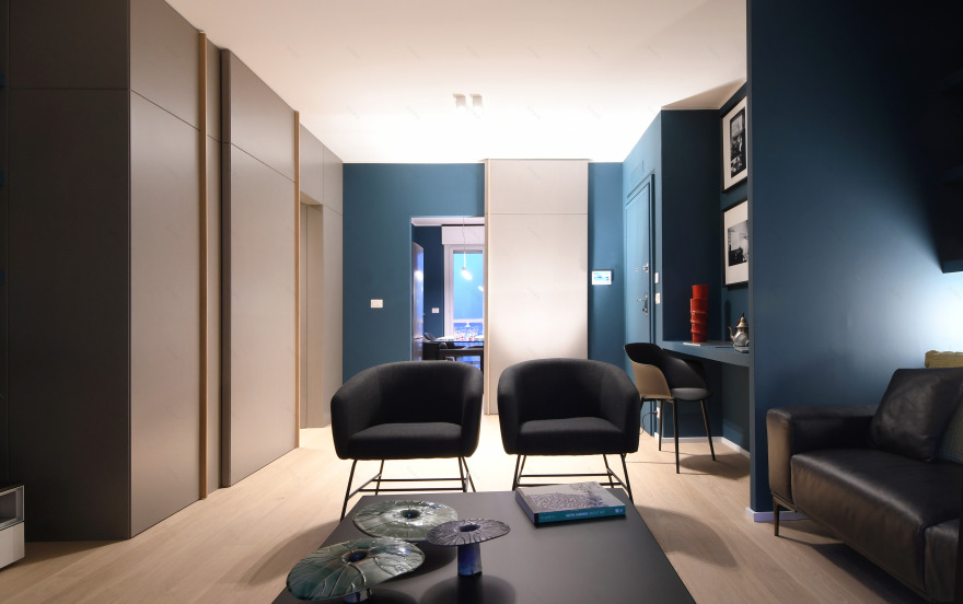 蜕变之绿 | 都灵公寓现代风格翻新记-0