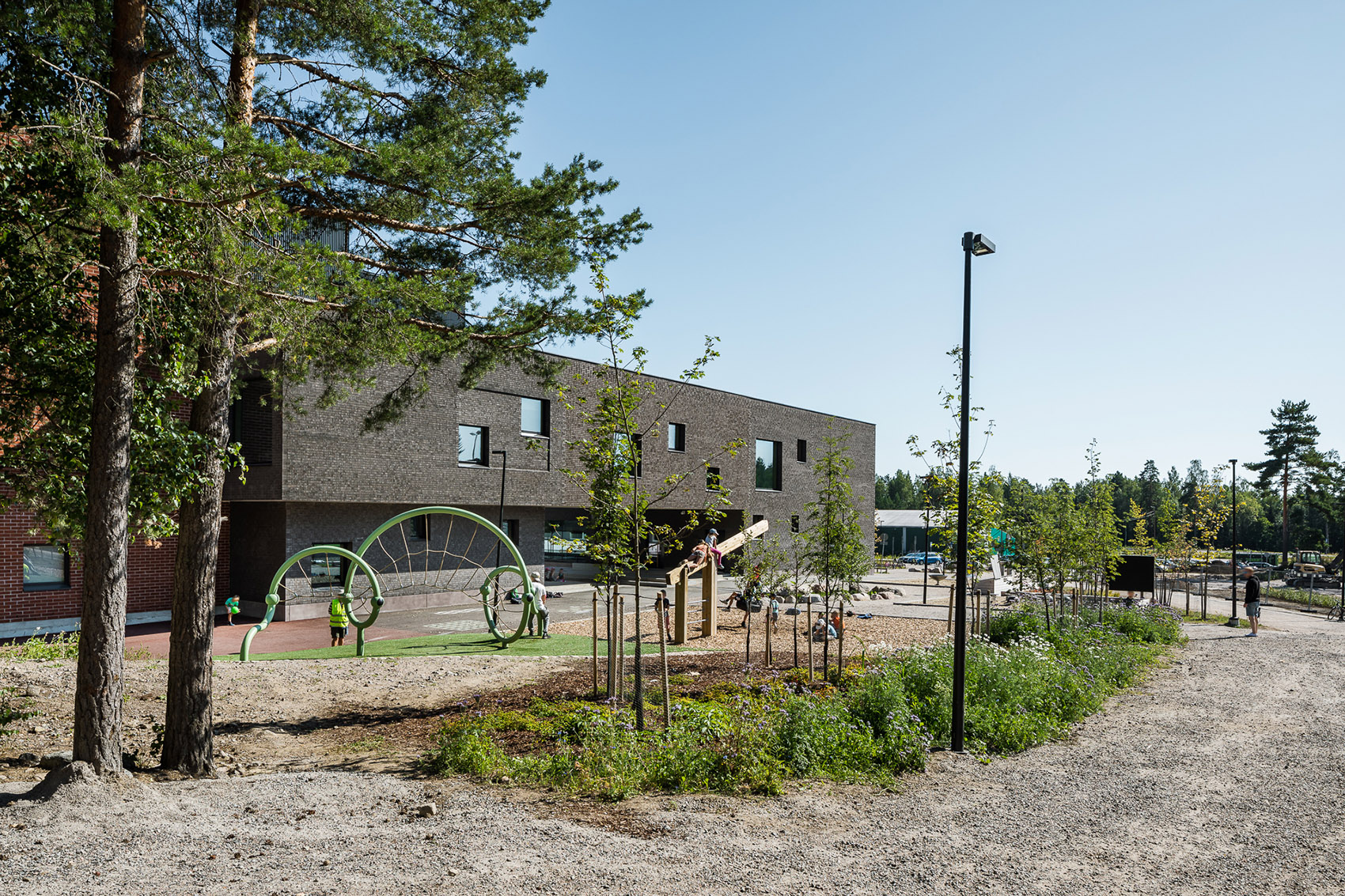 “串联”：Sipoonlahti学校扩建，芬兰/以学习村的形式为孩子们提供更自主的学习体验-64