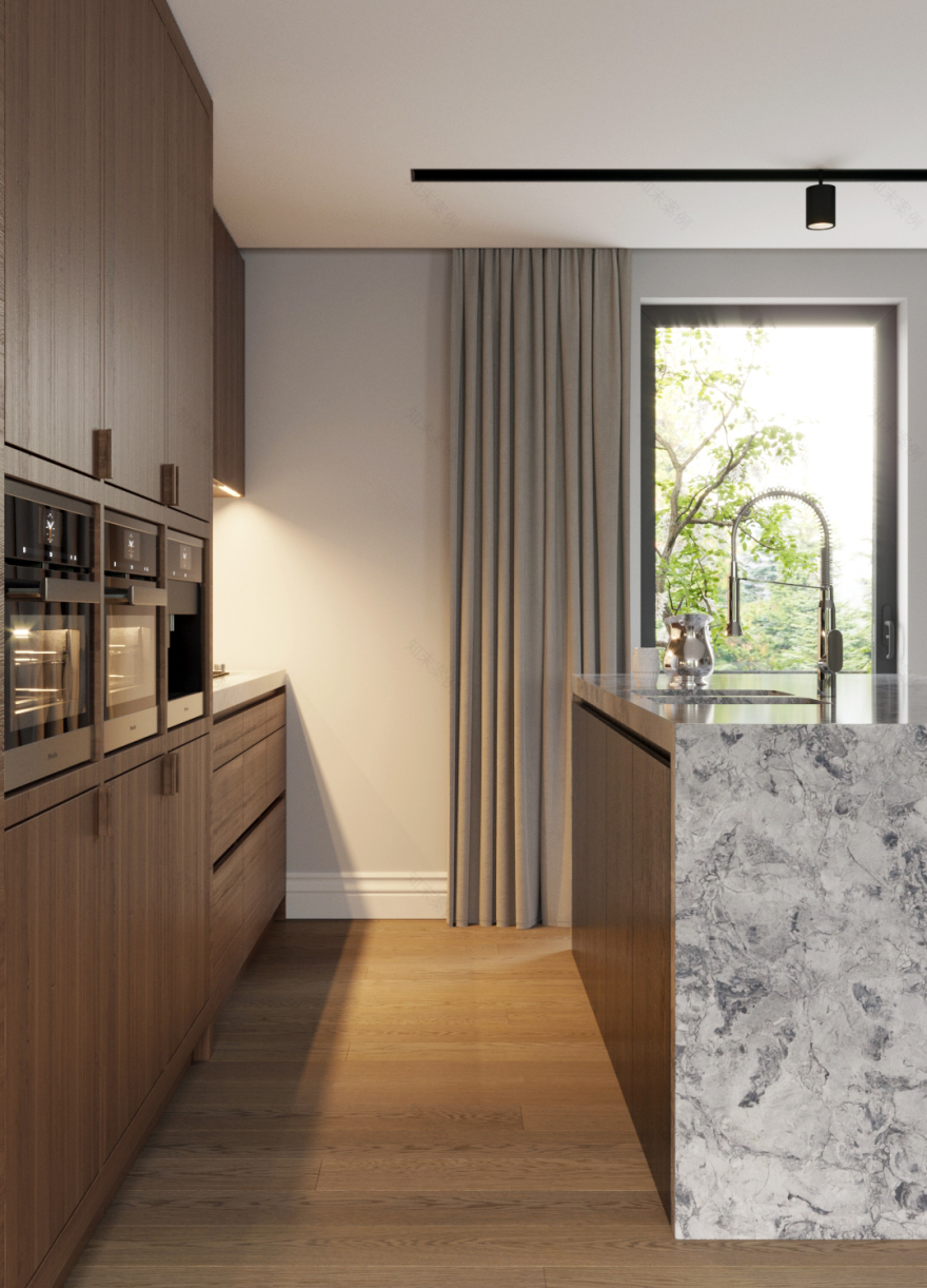 瑞士卢加诺 Collina D'Oro 平层公寓,自然与设计的完美融合-7