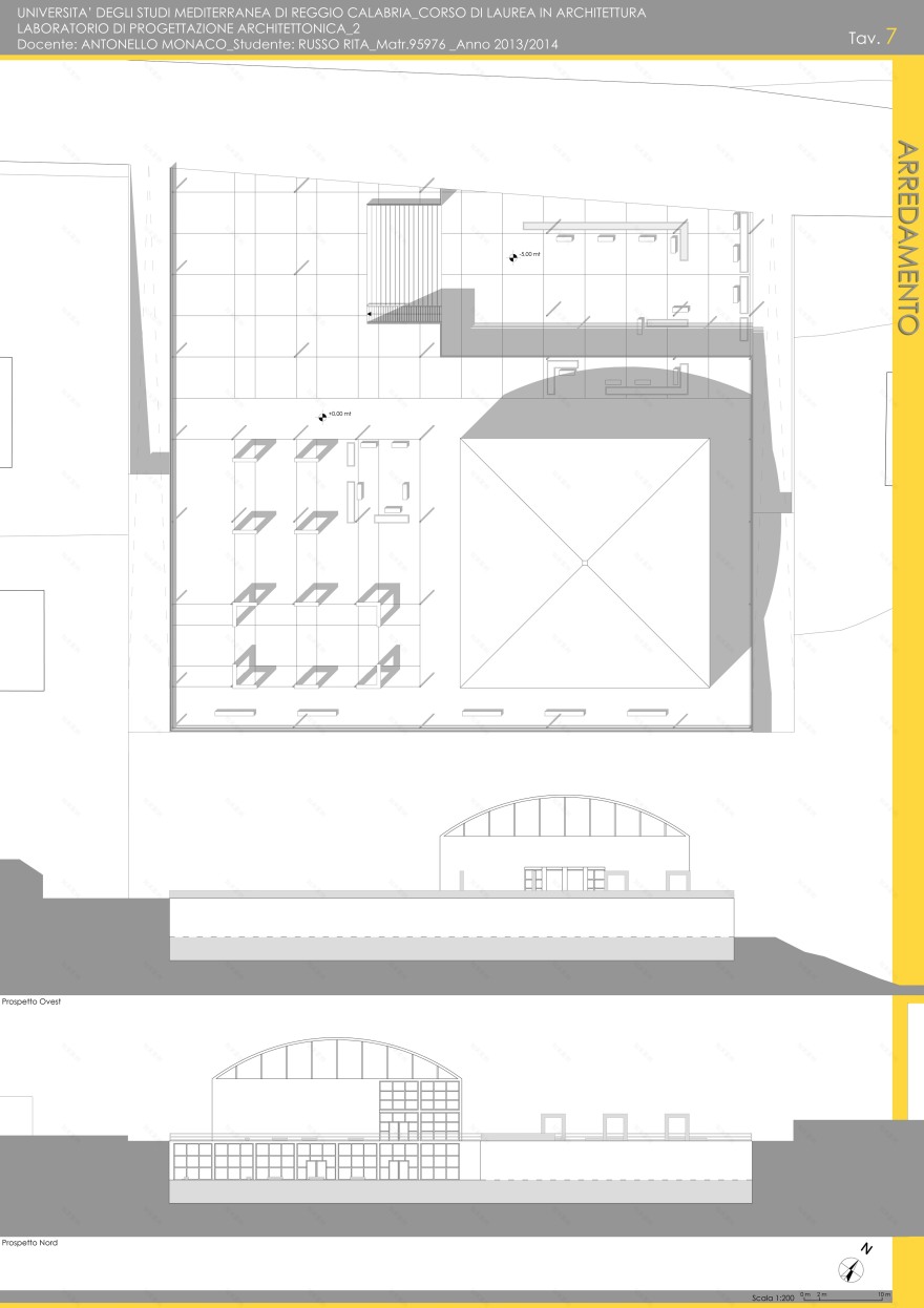 多功能商业中心设计 · 模块化,半地下与对称概念的融合-16