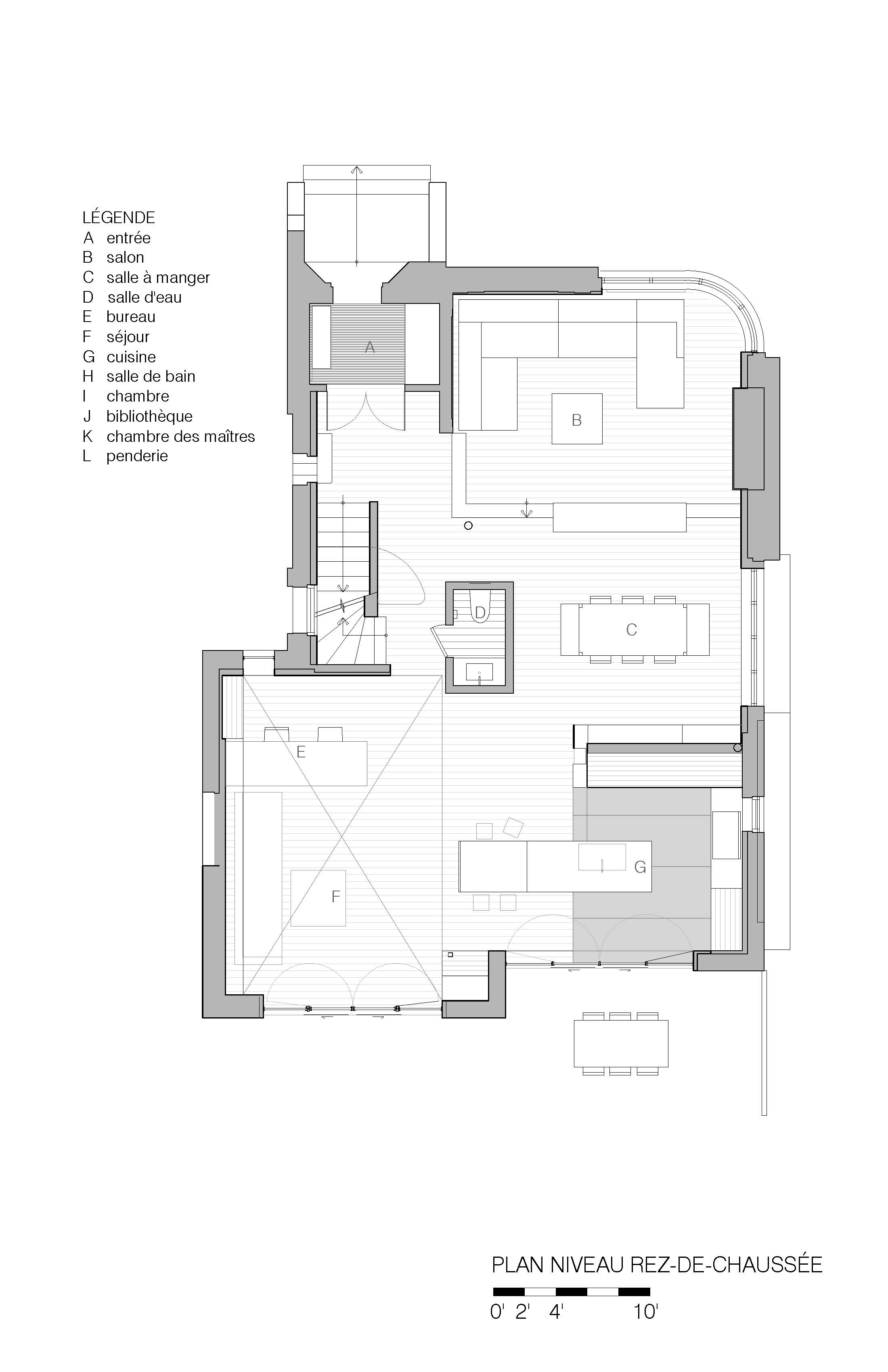 Maison Kirsh · 现代主义别墅设计改造丨加拿大蒙特利尔丨Shorey & Ritchie 建筑事务所-17