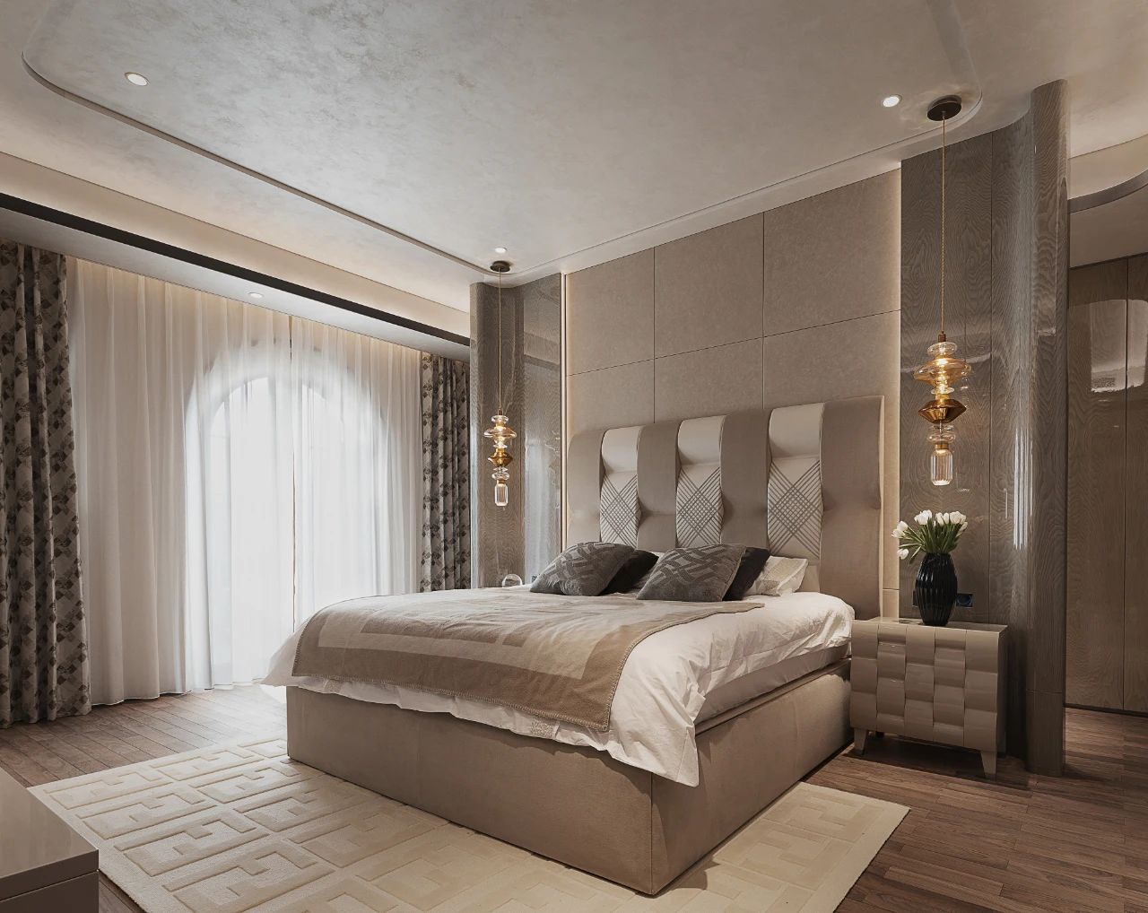 古典美学与现代生活交融的别墅设计丨IAID 无限营造-15