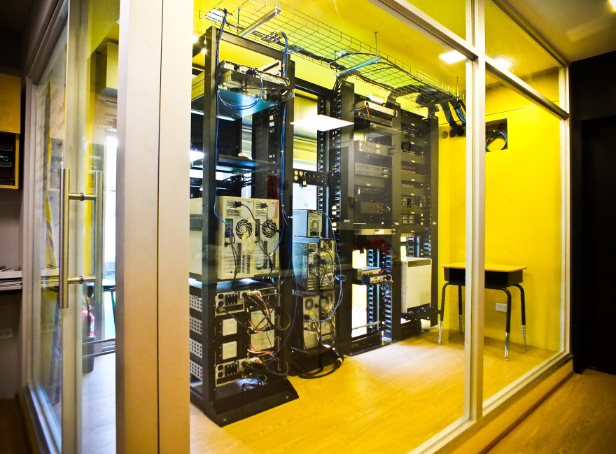 彩绘数据之心,连接自然的校园科技中心-14