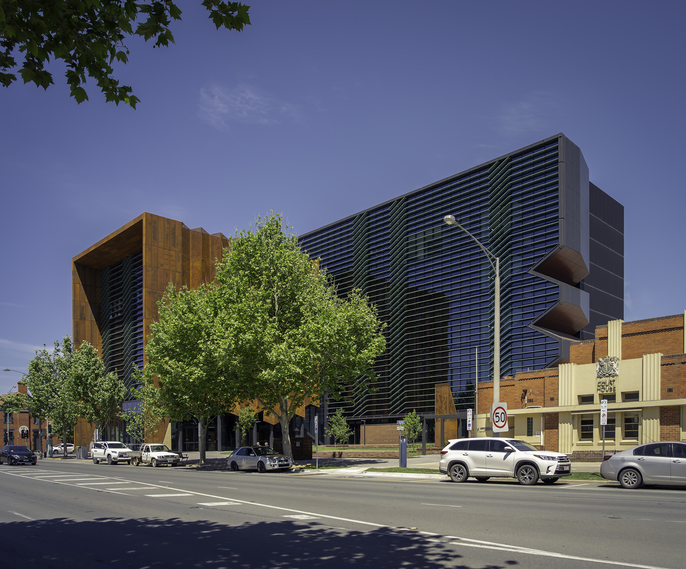 "树影"下的公正 | Shepparton Law Court Redevelopment-2