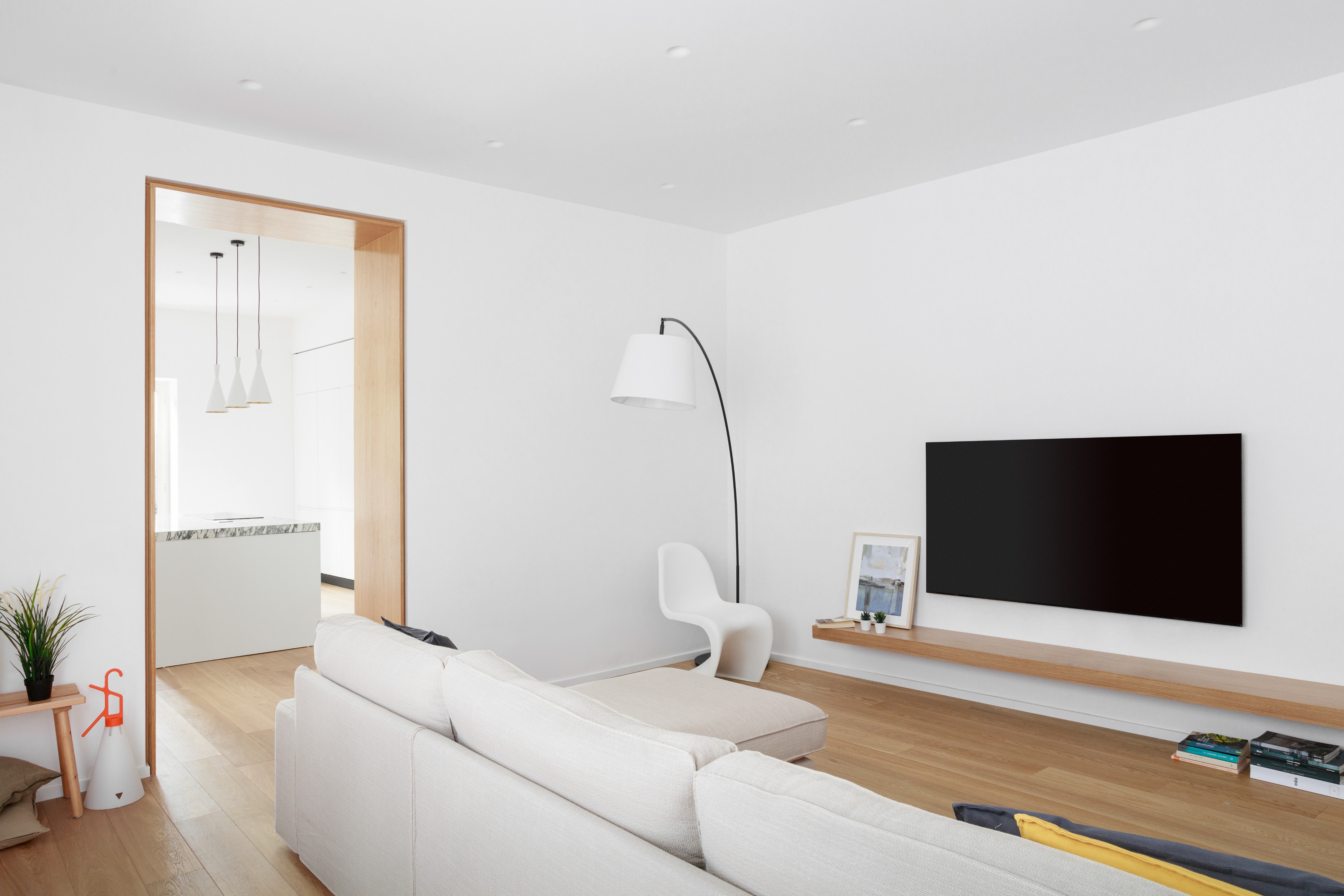 简约现代的 140 平米公寓 | 自然光与社交空间的完美融合-16