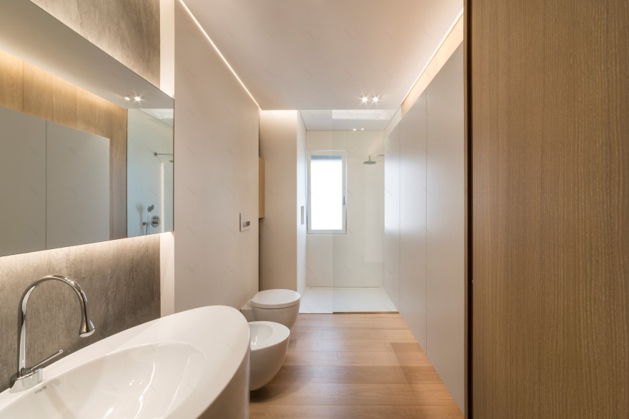 海景公寓,自然光线与极简设计的完美融合-13