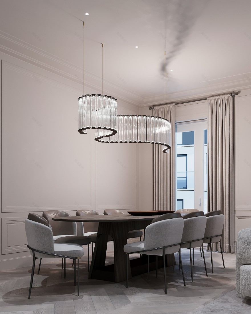 莫斯科法式极简公寓丨俄罗斯莫斯科丨ABarchitects 工作室-10