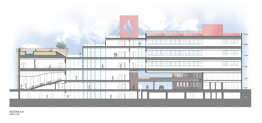 Rimini 天然气公司总部扩建-10