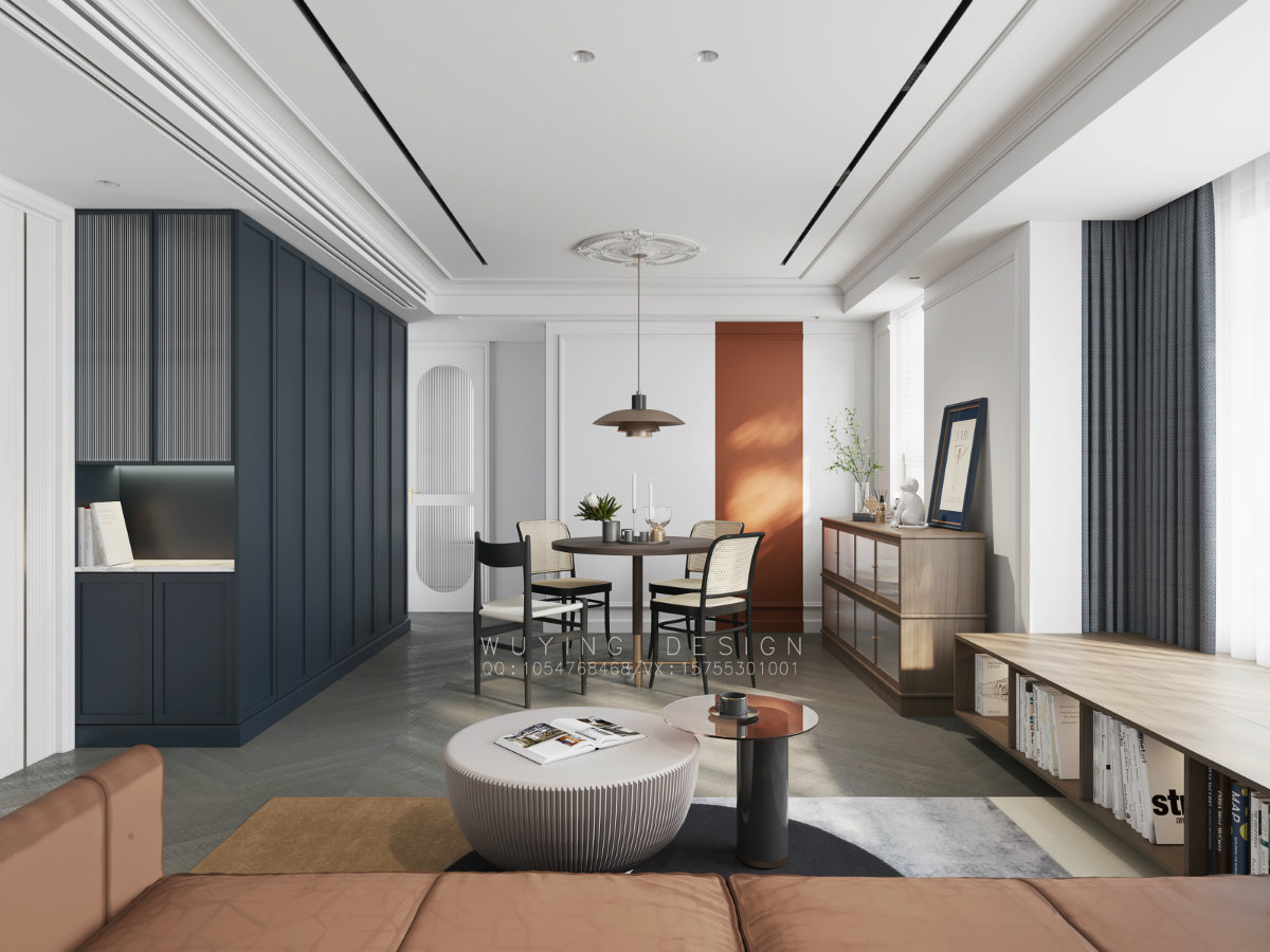 复古混搭风格丨無影设计表现-5