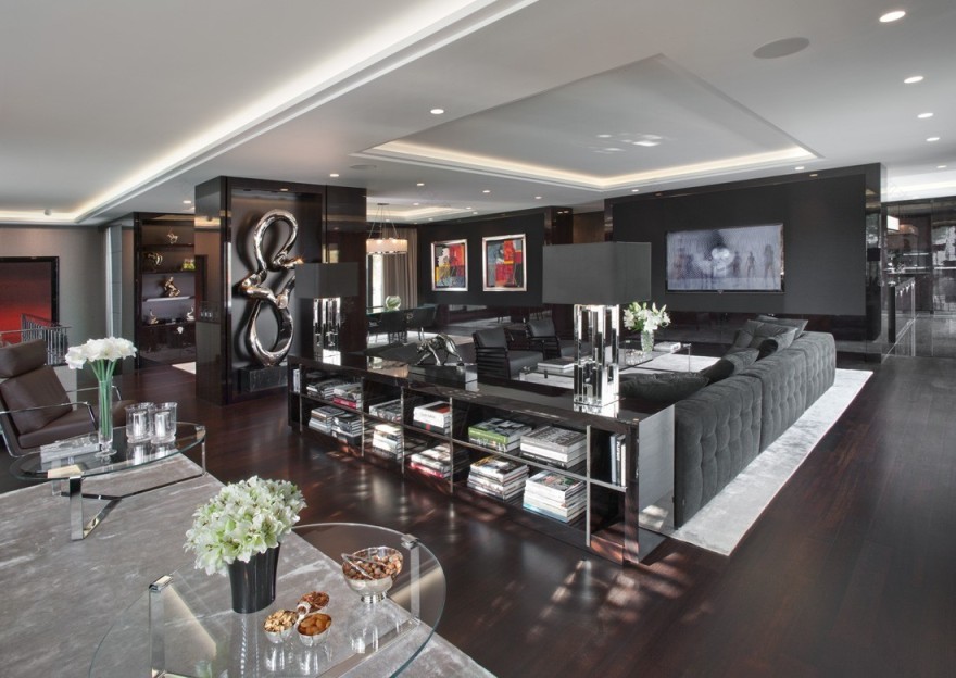 黑寓 BAJERSOKOL team 设计 | 艺术装饰风格公寓-3