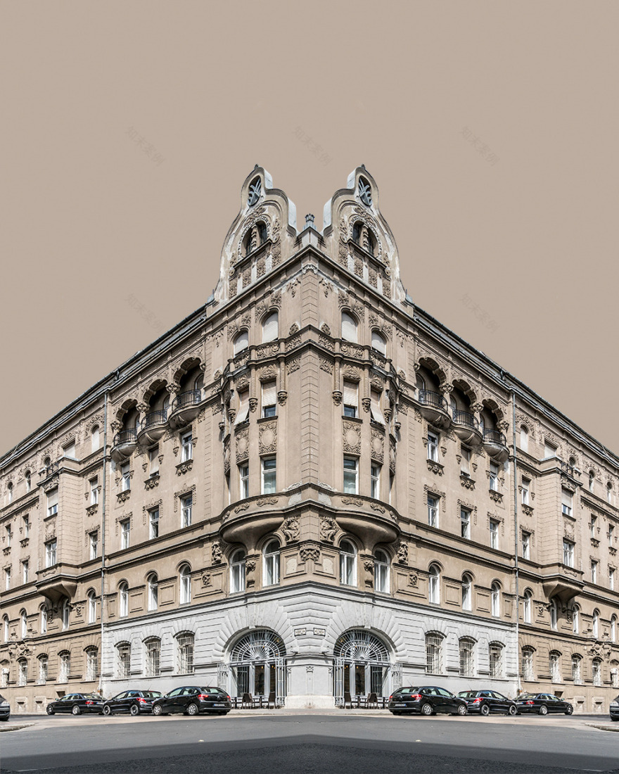 动感对称角 | 布达佩斯建筑的奇幻之旅-2