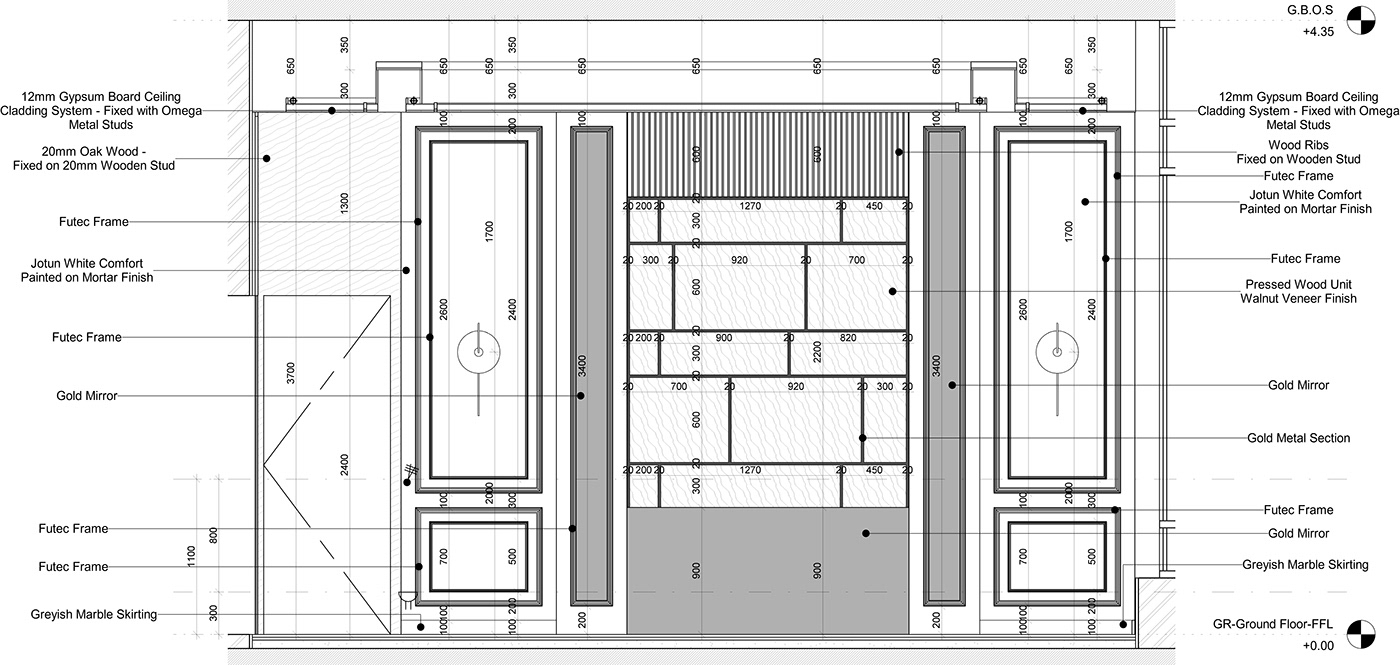 Youssef Tarek丨别墅丨Villa Interior Working Drawings-35