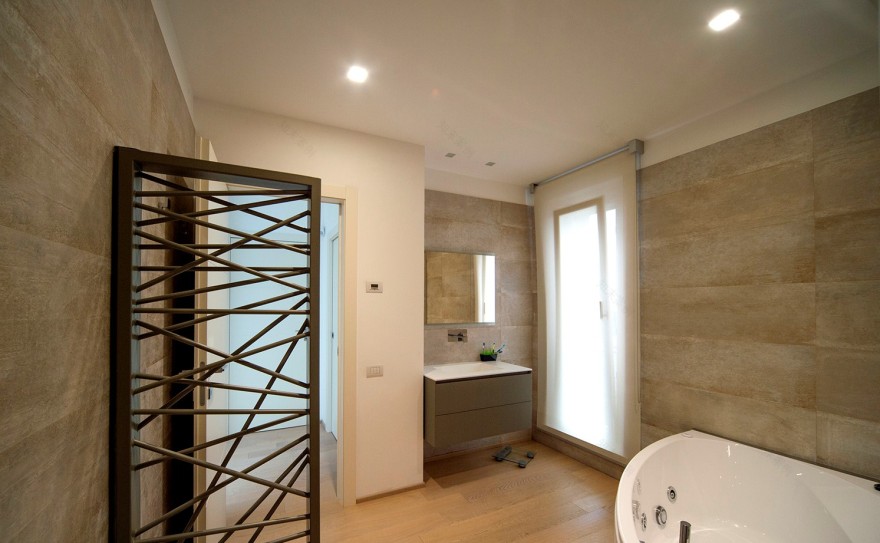 现代风格公寓设计,演绎几何之美-25