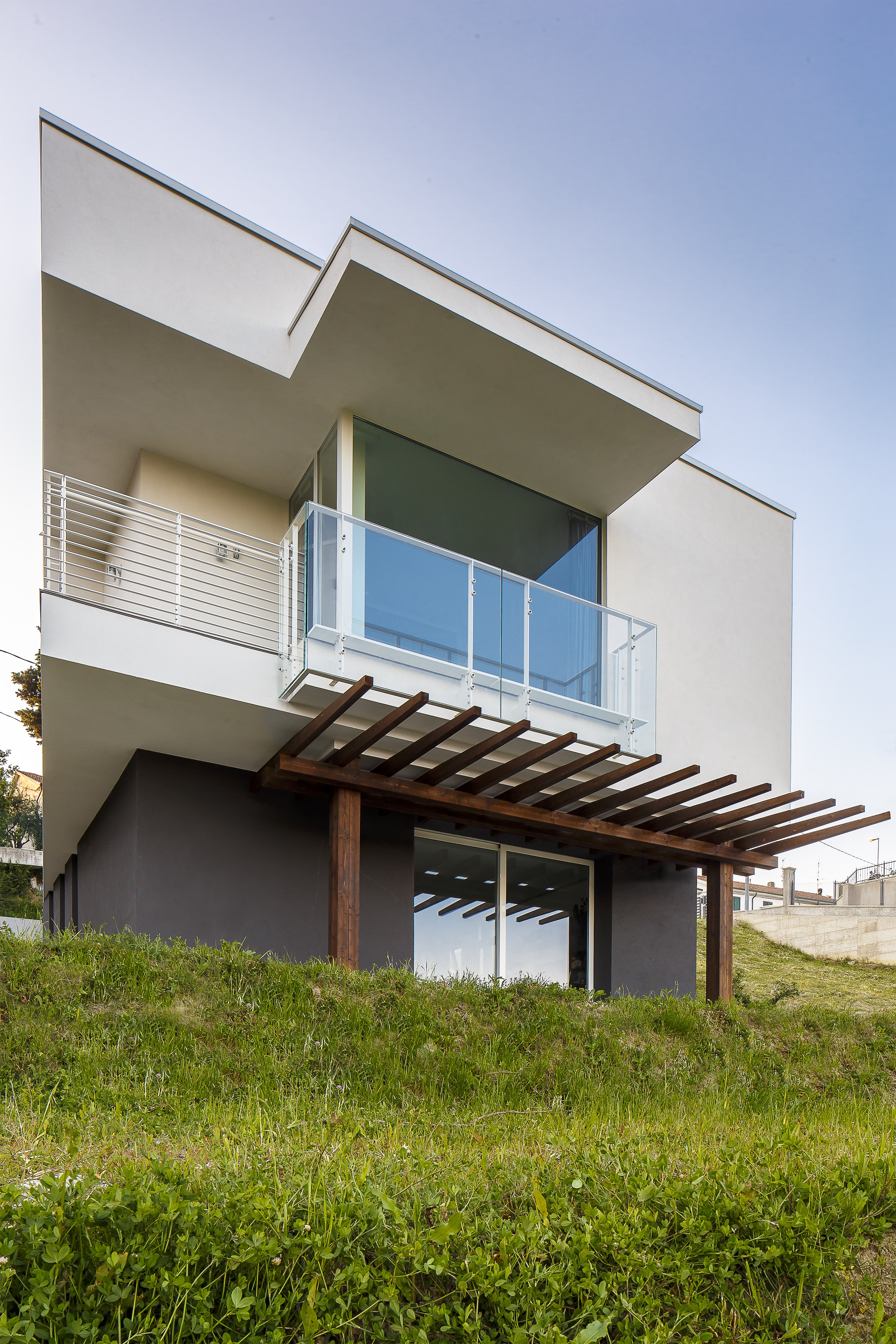 山间别墅 | 融入自然的全景视野-13