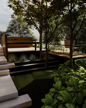 Villa Alsubeaei | Landscape architecture丨庭院丨La Noria House | Landscape Architecture
