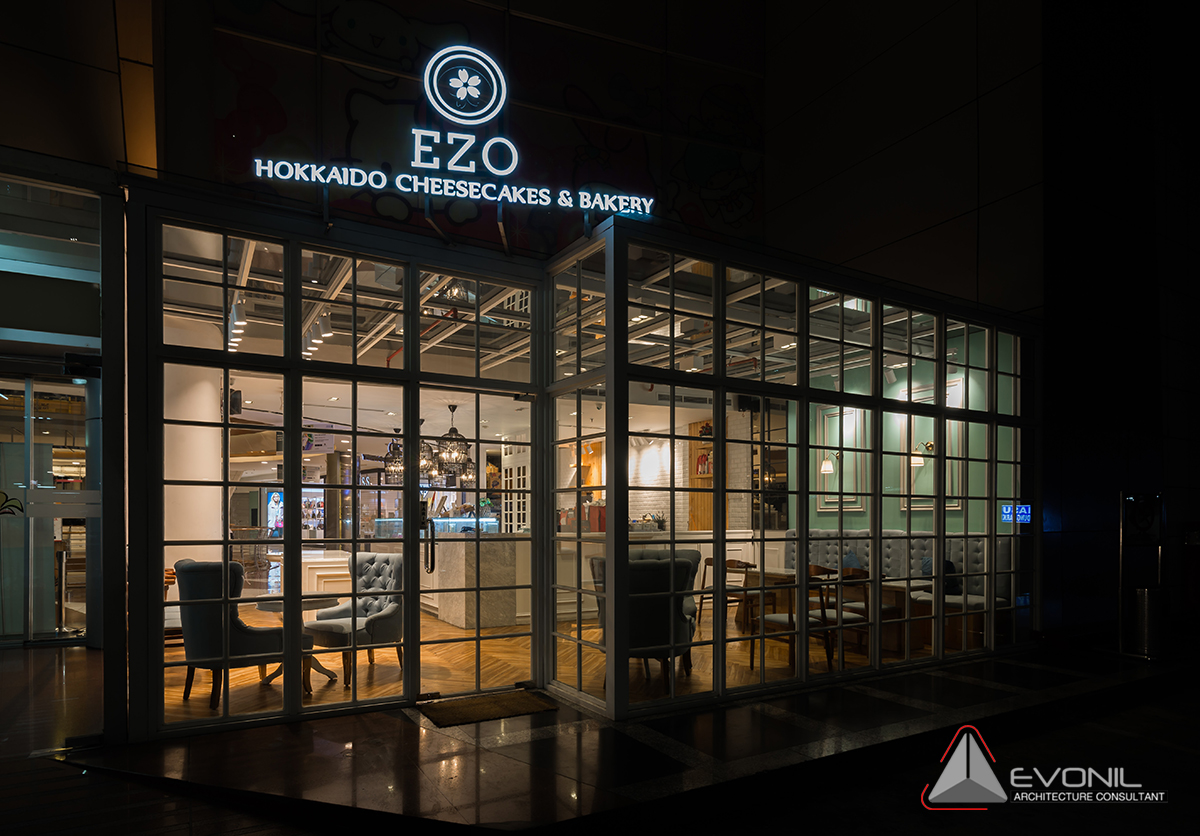 EZO CHEESECAKES Bakery Store Mall Kelapa Gading - Evonil Architecture-4