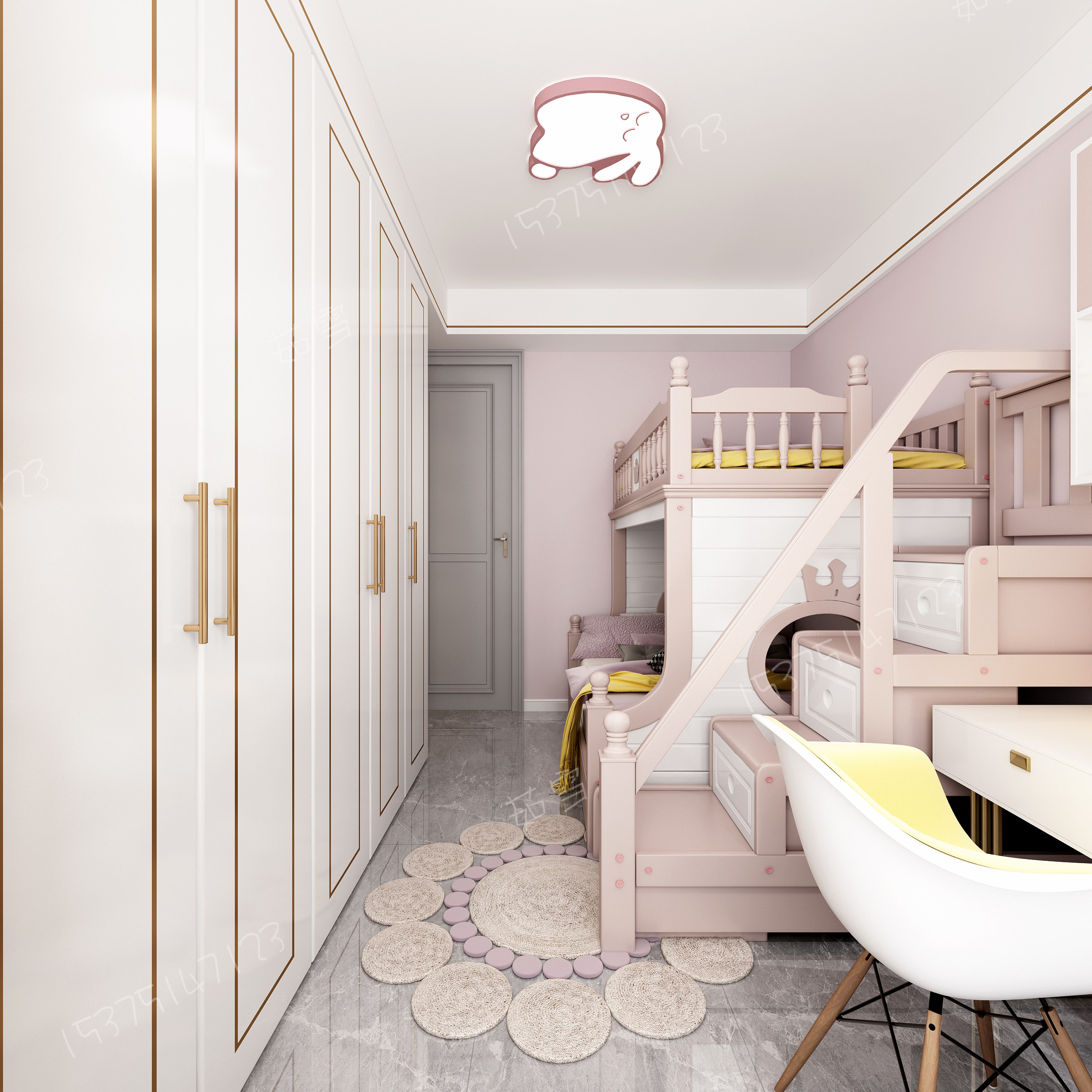 轻奢全房效果-2