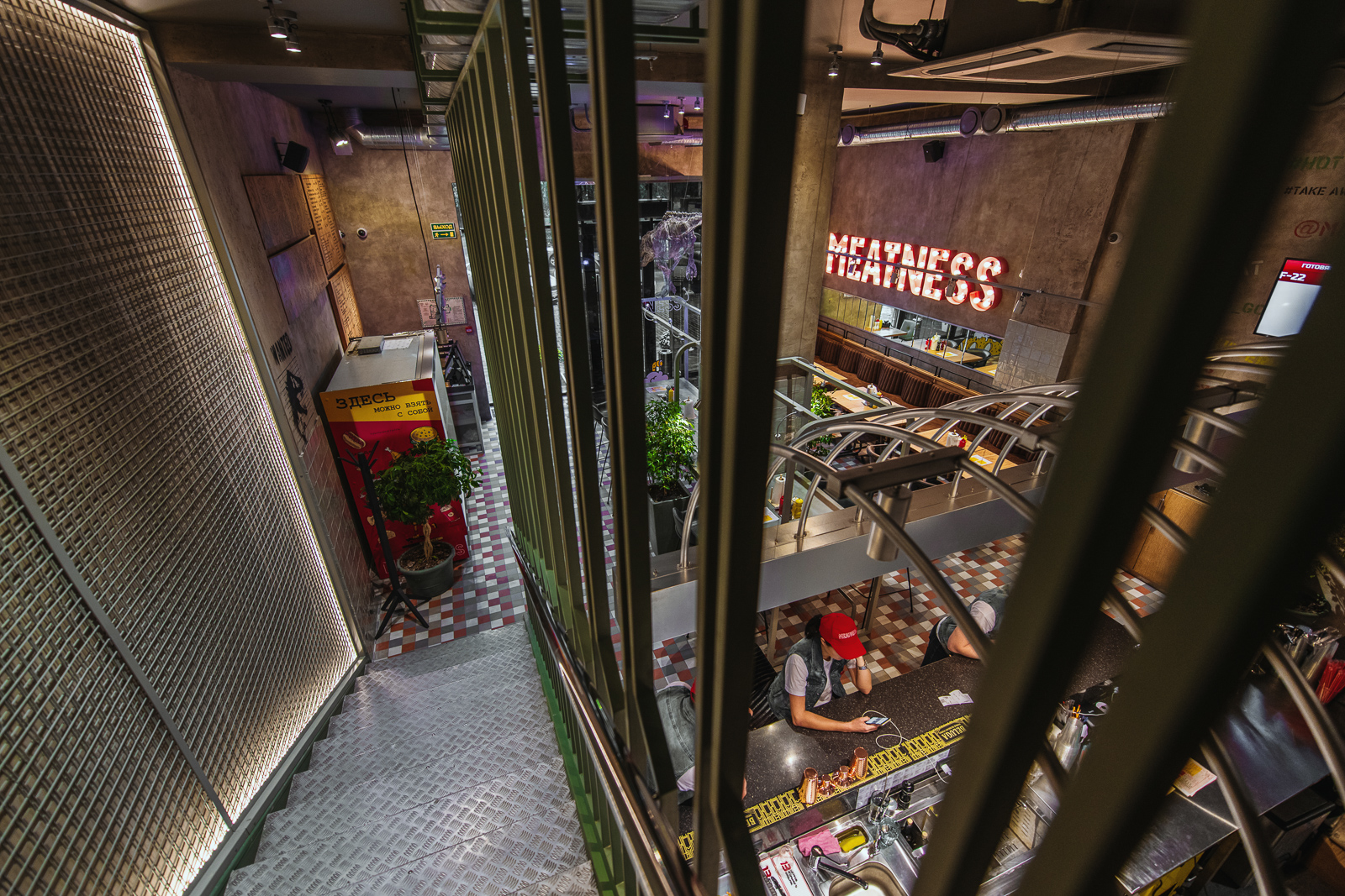 Детали Конструкций丨咖啡店丨Cafe "Meatness"-8