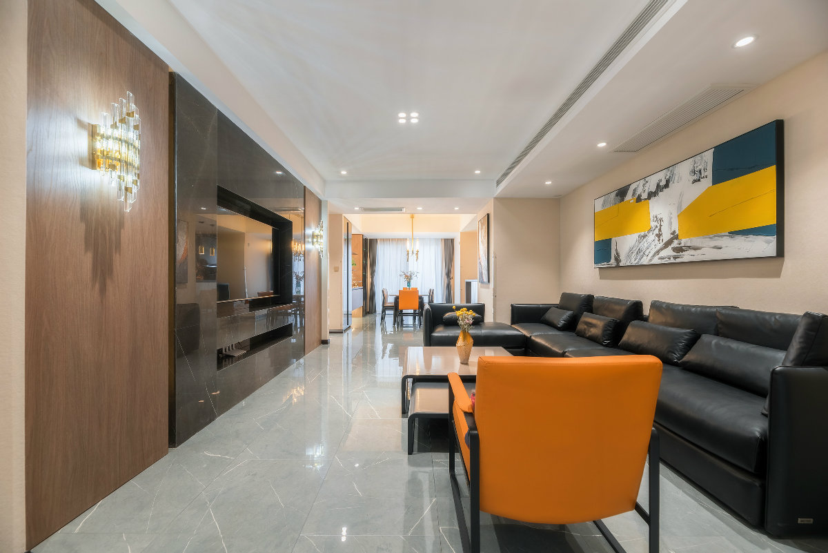 西安绿地香树花城 | 轻奢风格的家居别墅设计-11