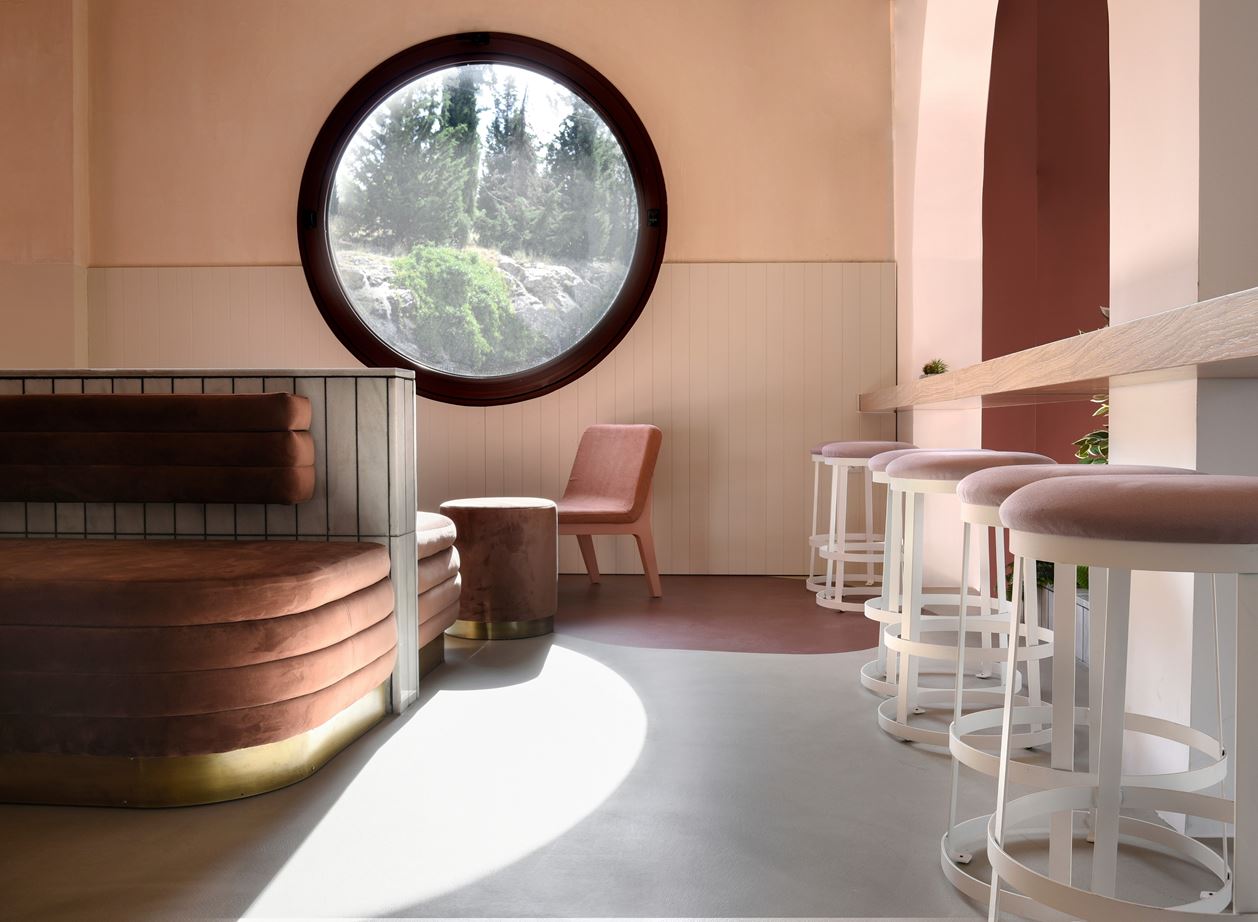 Lofos酒吧，希腊/拼贴风格的室内空间-29