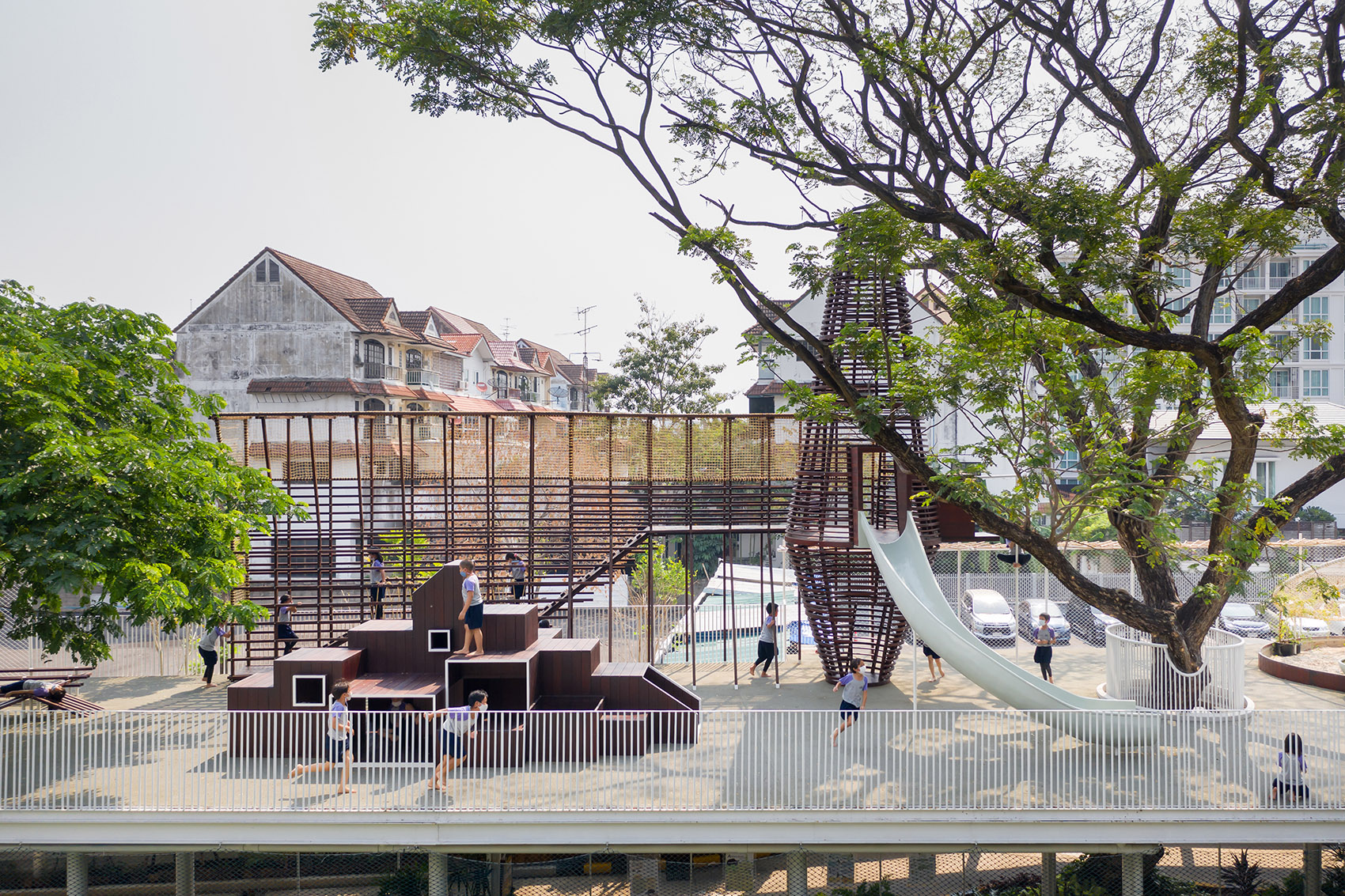 Thawsi游乐场，曼谷/架空平台上的组装乐园-9