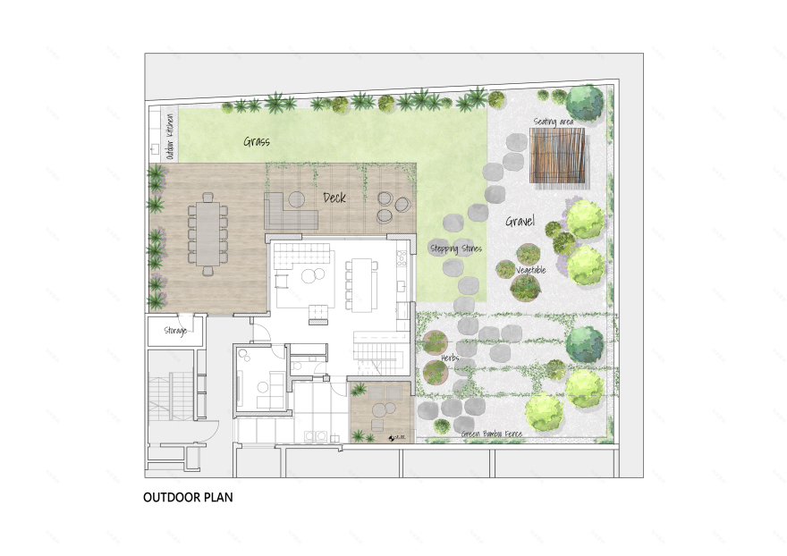 城市中的单色别墅设计-15