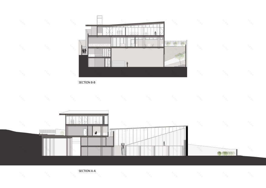 地形之上,双层互扰的办公建筑-6