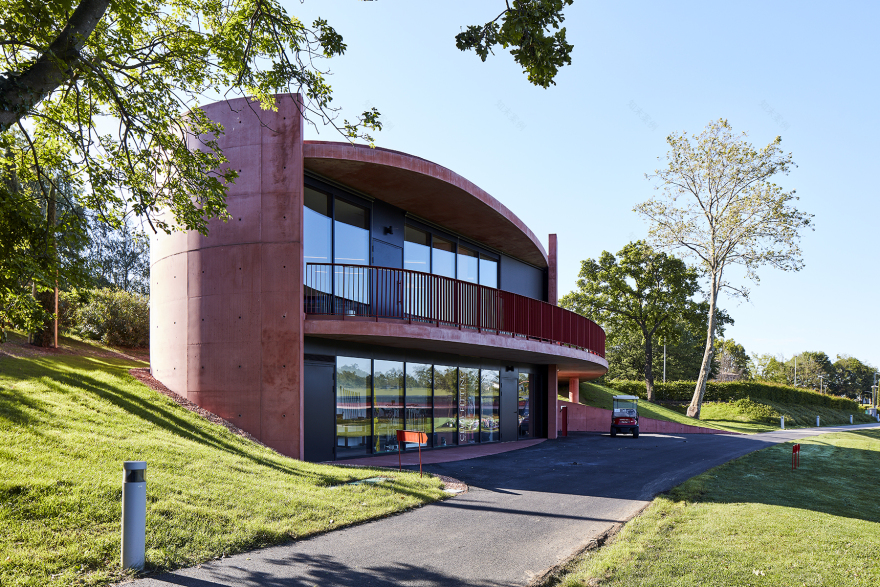 红蛋建筑 · 景观与功能的完美融合-4