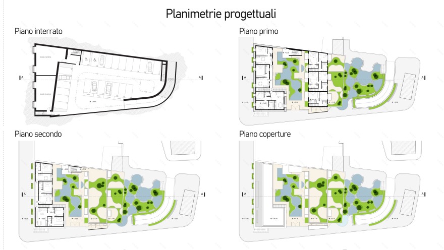 马泰拉社会住房 · 绿色公共空间与可持续发展设计-2