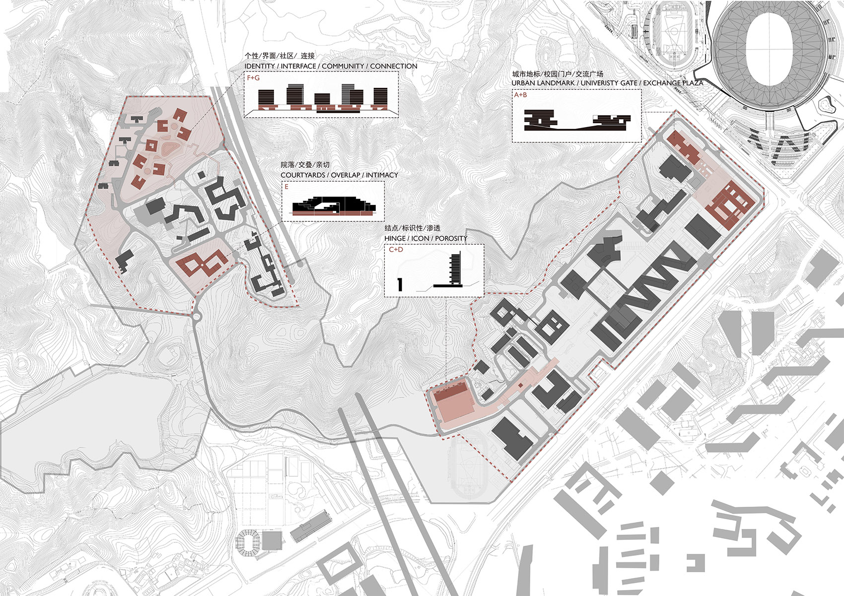 香港中文大学（深圳）二期建筑方案设计-5