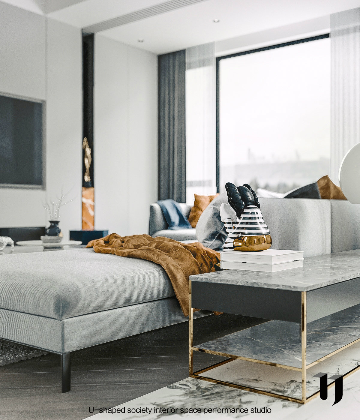 现代住宅的互补与平衡 · U 形社的平衡美学-7