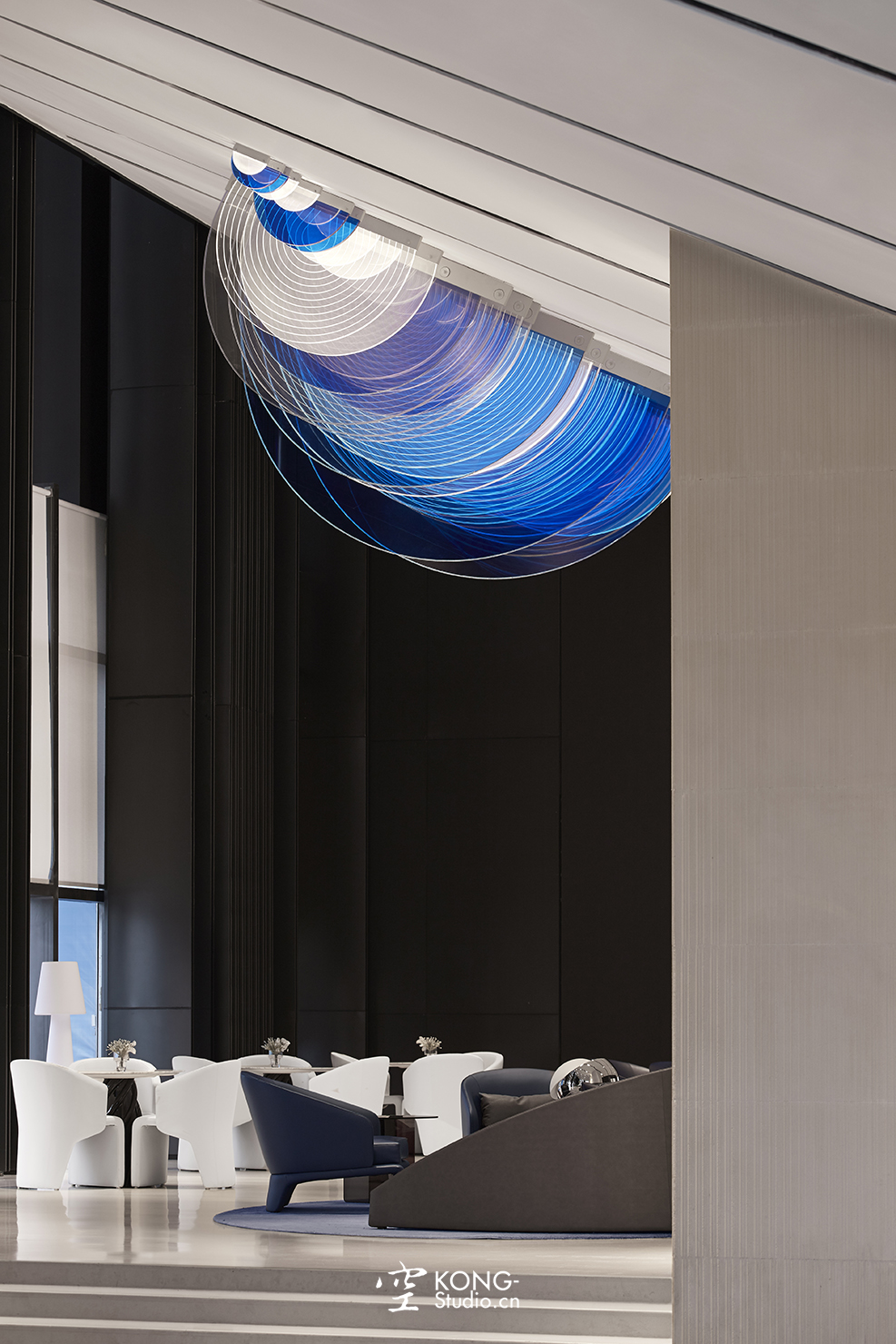 空与间建筑摄影：星际探索之旅 | 成都天寰广场销售中心-0