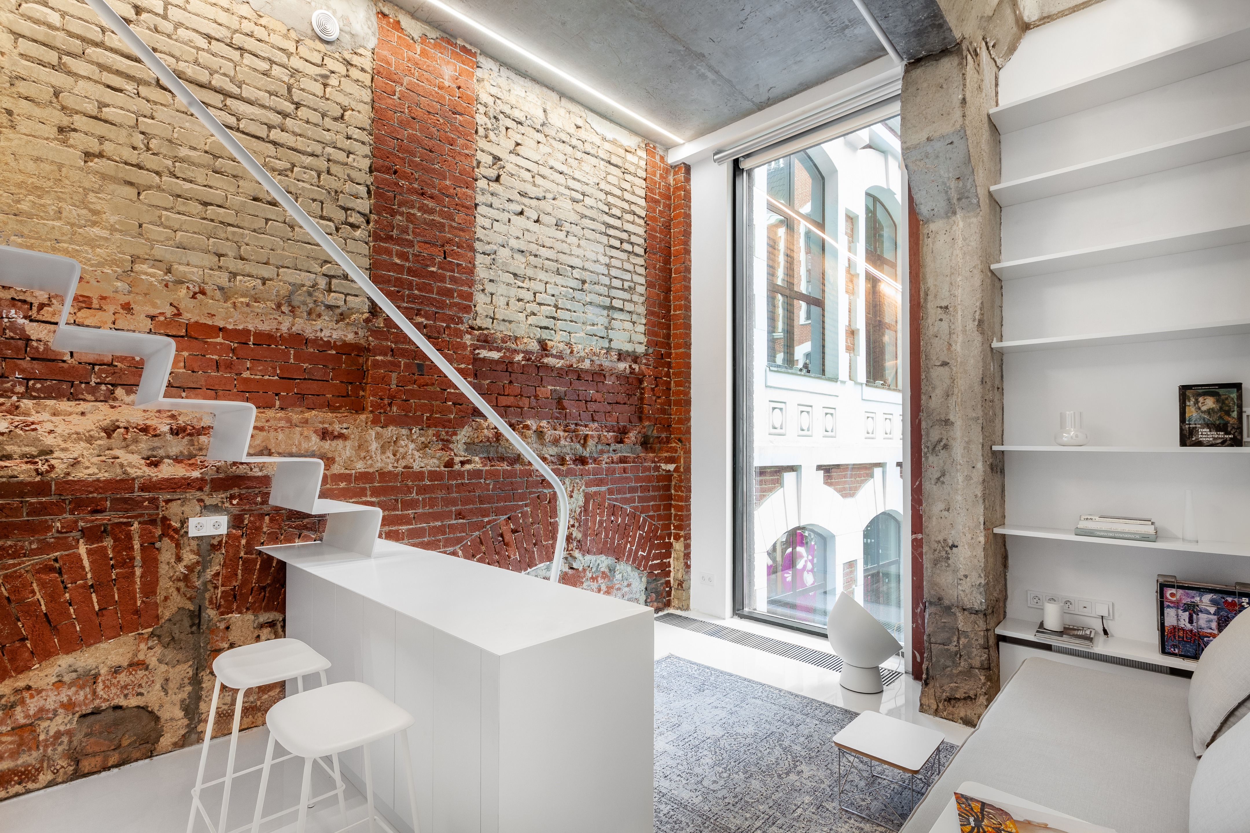 莫斯科 27㎡复古工业风公寓设计丨俄罗斯莫斯科丨Anton Lysko,Anastasia Zaytseva-4