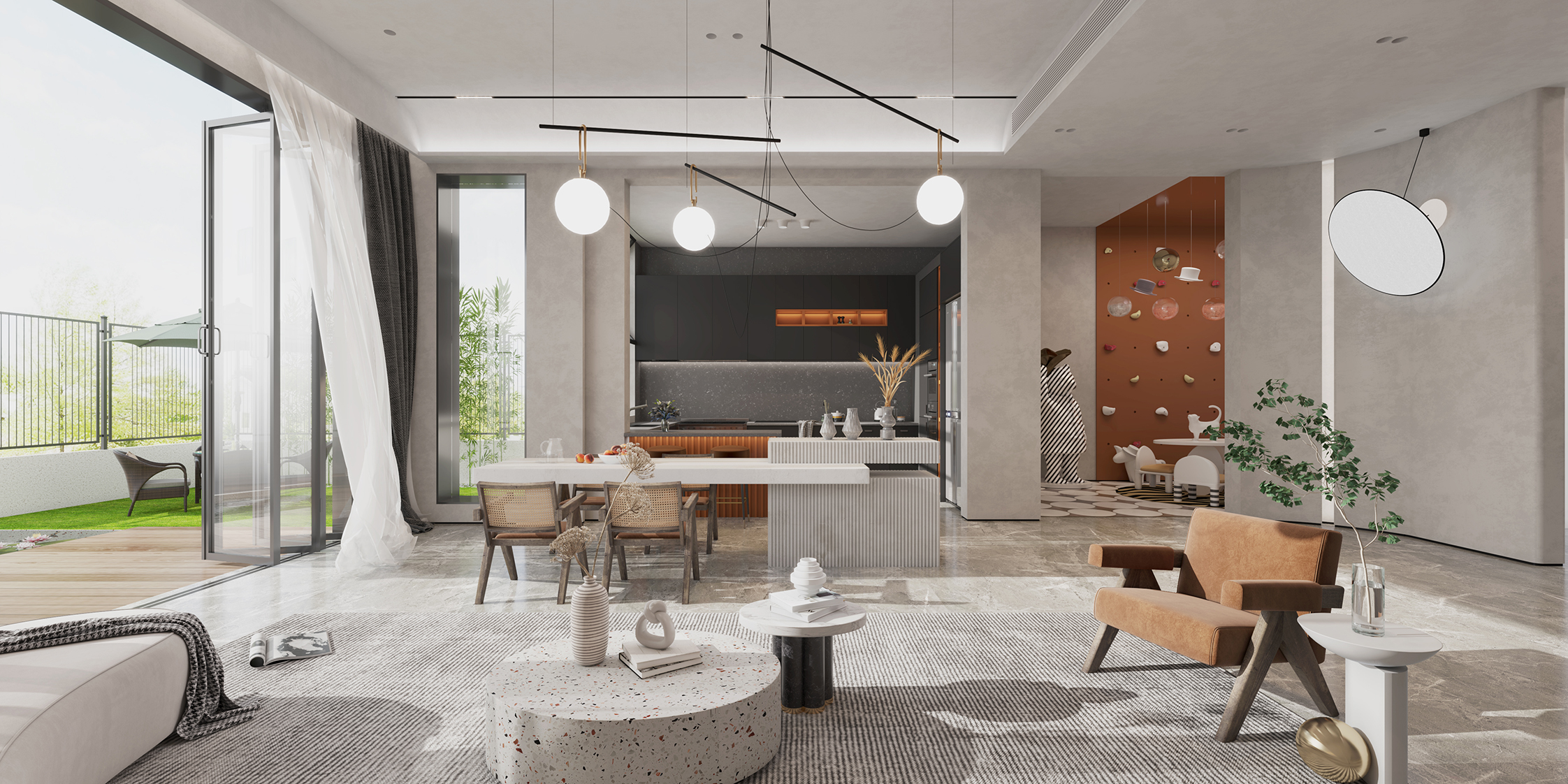 现代湖山赋空间丨方强荣设计事务所-0