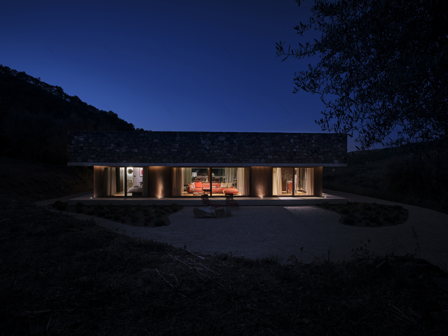 意大利托斯卡纳橄榄林中的 HV Pavillon 别墅丨GGA gardini gibertini architetti-42