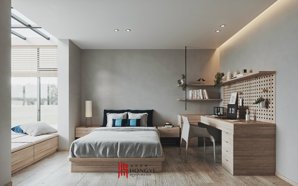 现代 木质打造生活气息-6