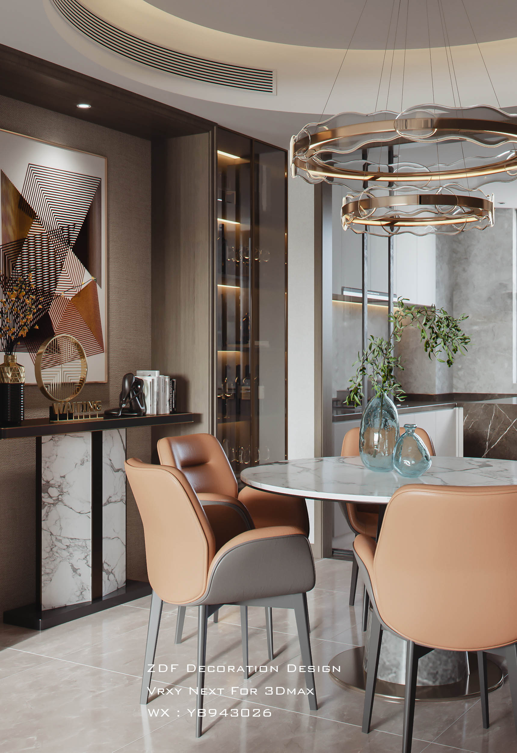 现代轻奢全案表现-11