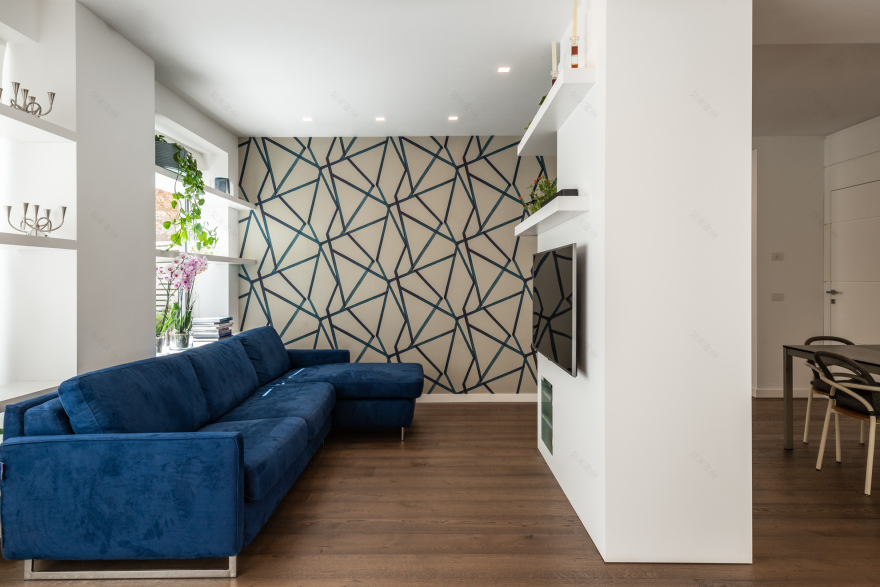 罗马“Casa Aventino”公寓,翻新改造的室内设计佳作-5