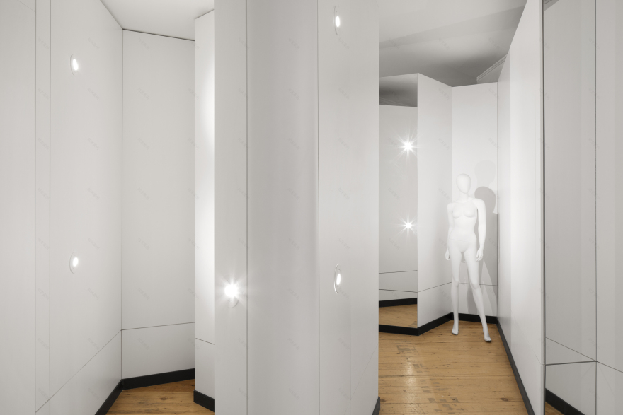 解构空间 · Vujà Dé 时尚店设计丨法国尼斯丨JEAN DE LESSARD DESIGNERS CRÉATIFS-6